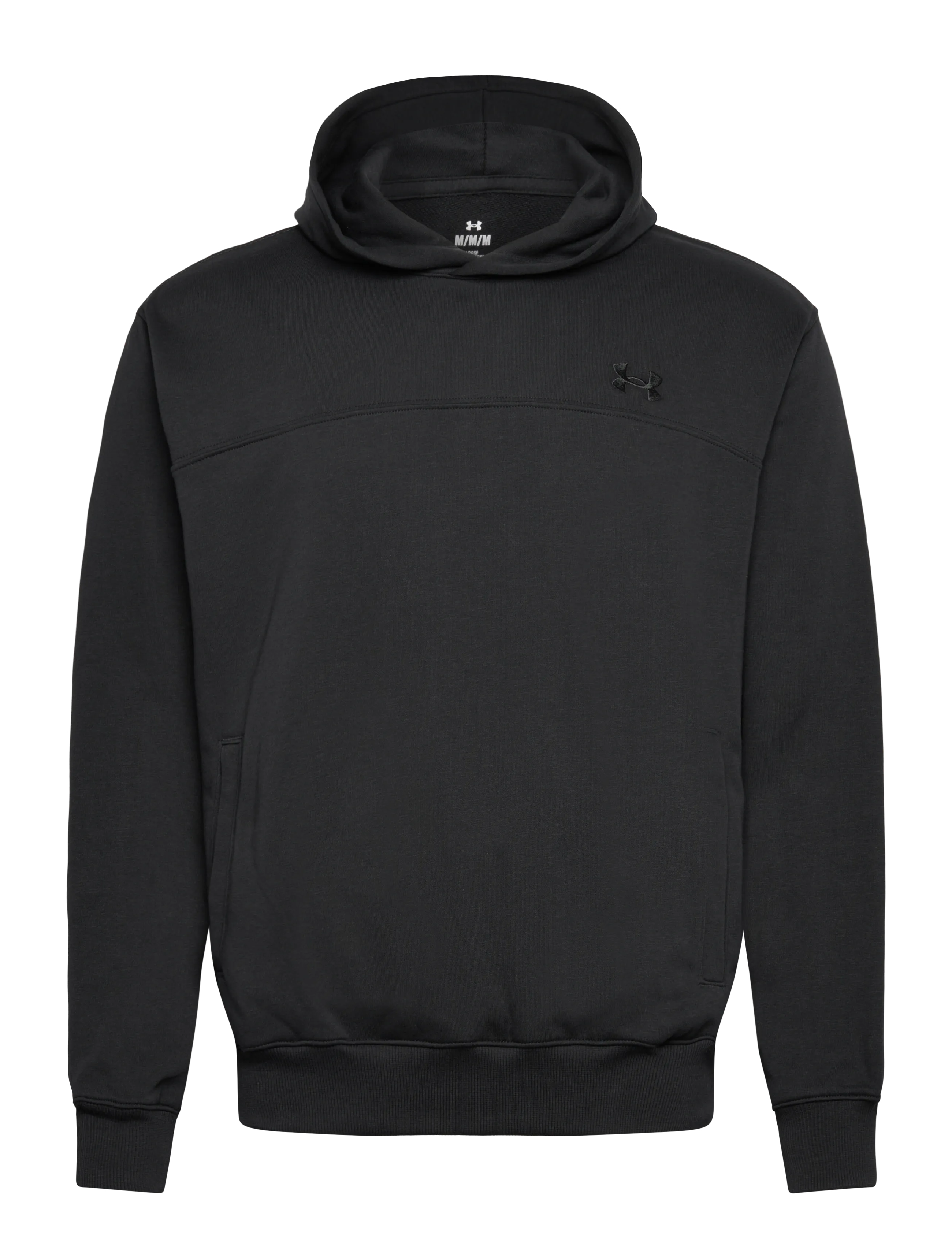 Under Armour UA Rival LW Hoodie - Kapuutsiga dressipluusid - BLACK / black