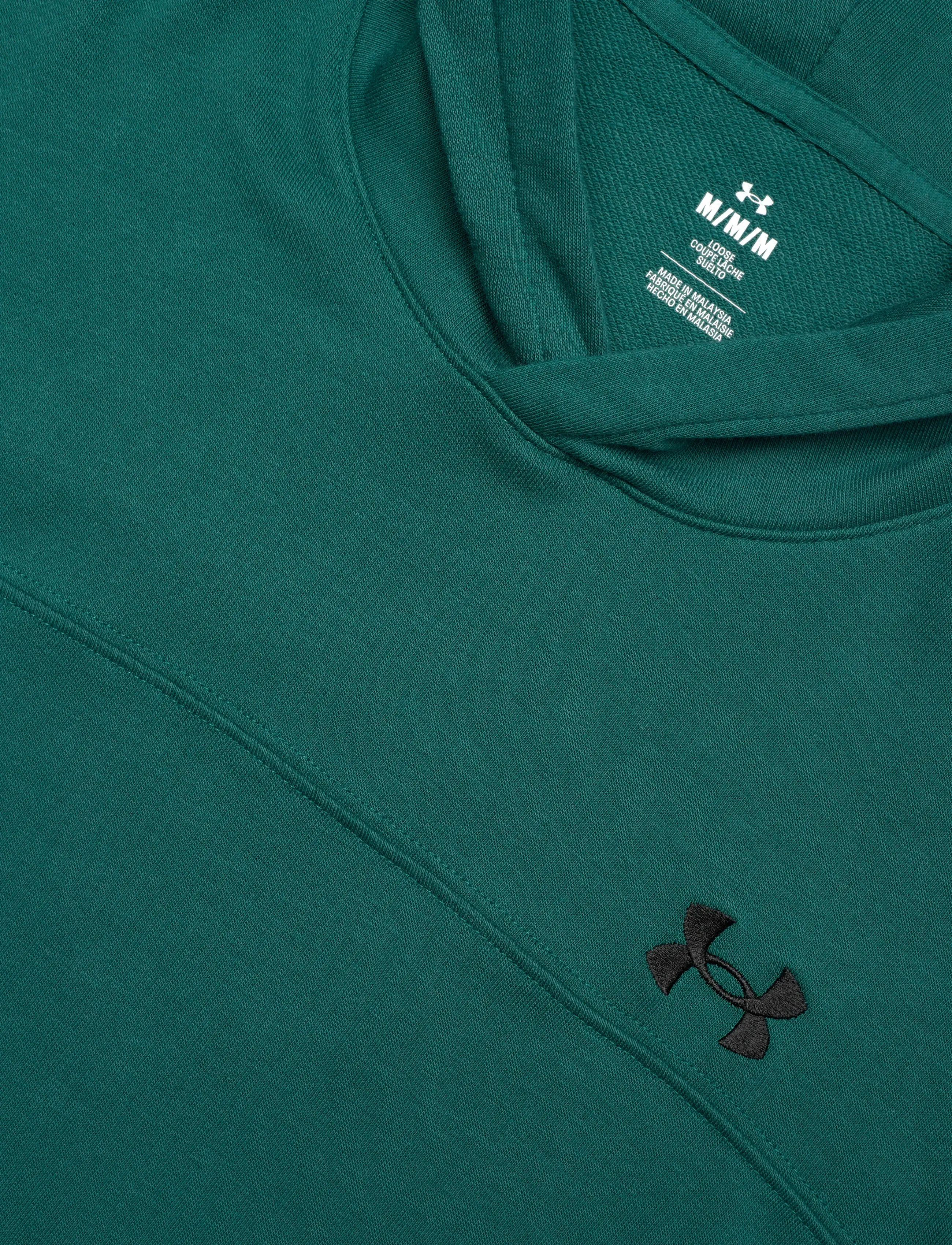Under Armour - UA Rival LW Hoodie - tops - rack green - 5