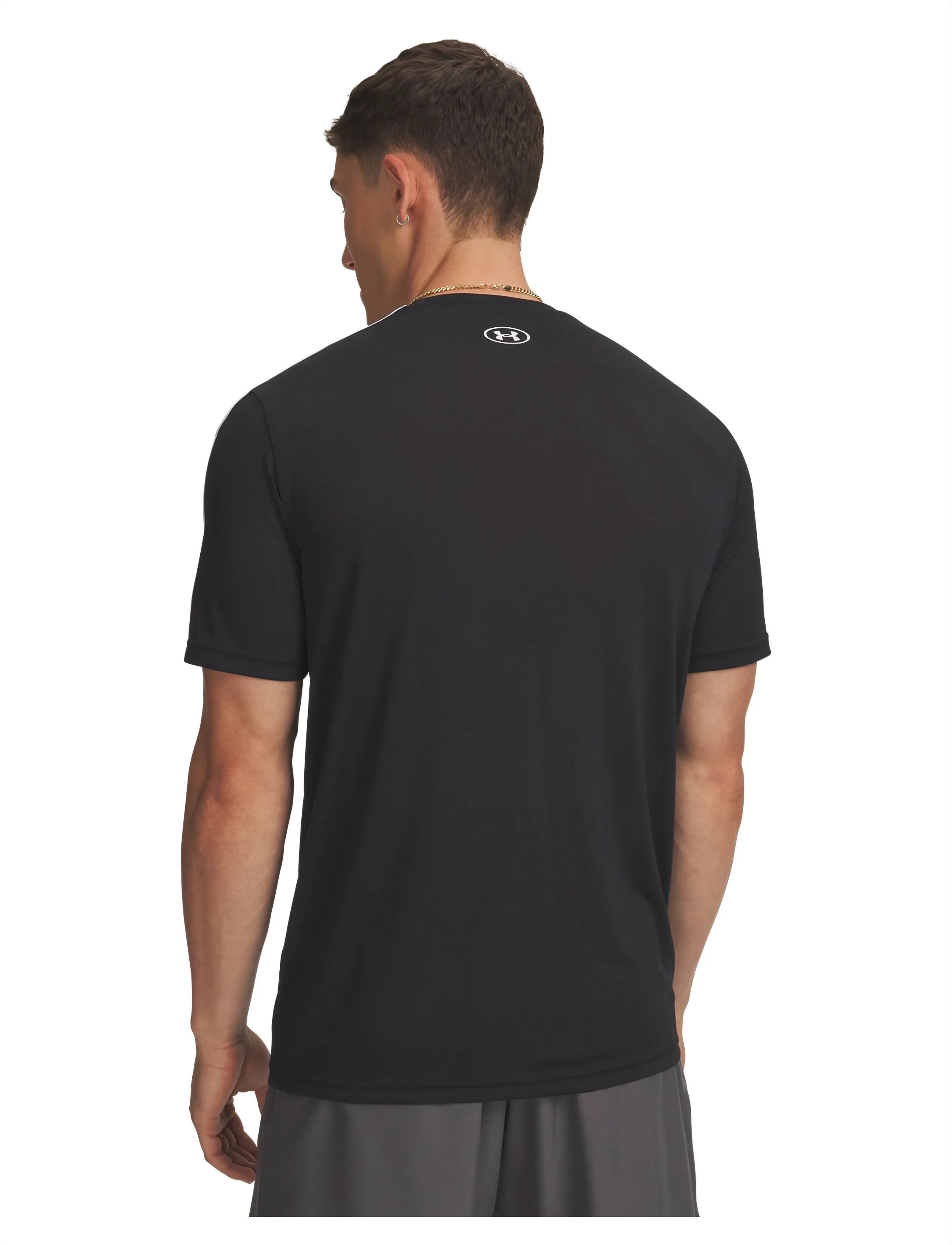 Under Armour - UA Tech Taping SS - t-shirts - black - 5
