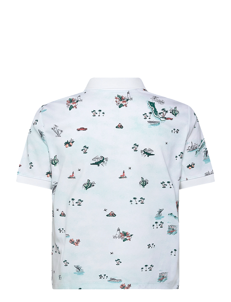 Under Armour - UA Drive Golf Trip Polo - oberteile & t-shirts - white - 2