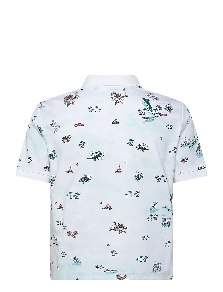 Under Armour - UA Drive Golf Trip Polo - oberteile & t-shirts - white - 2