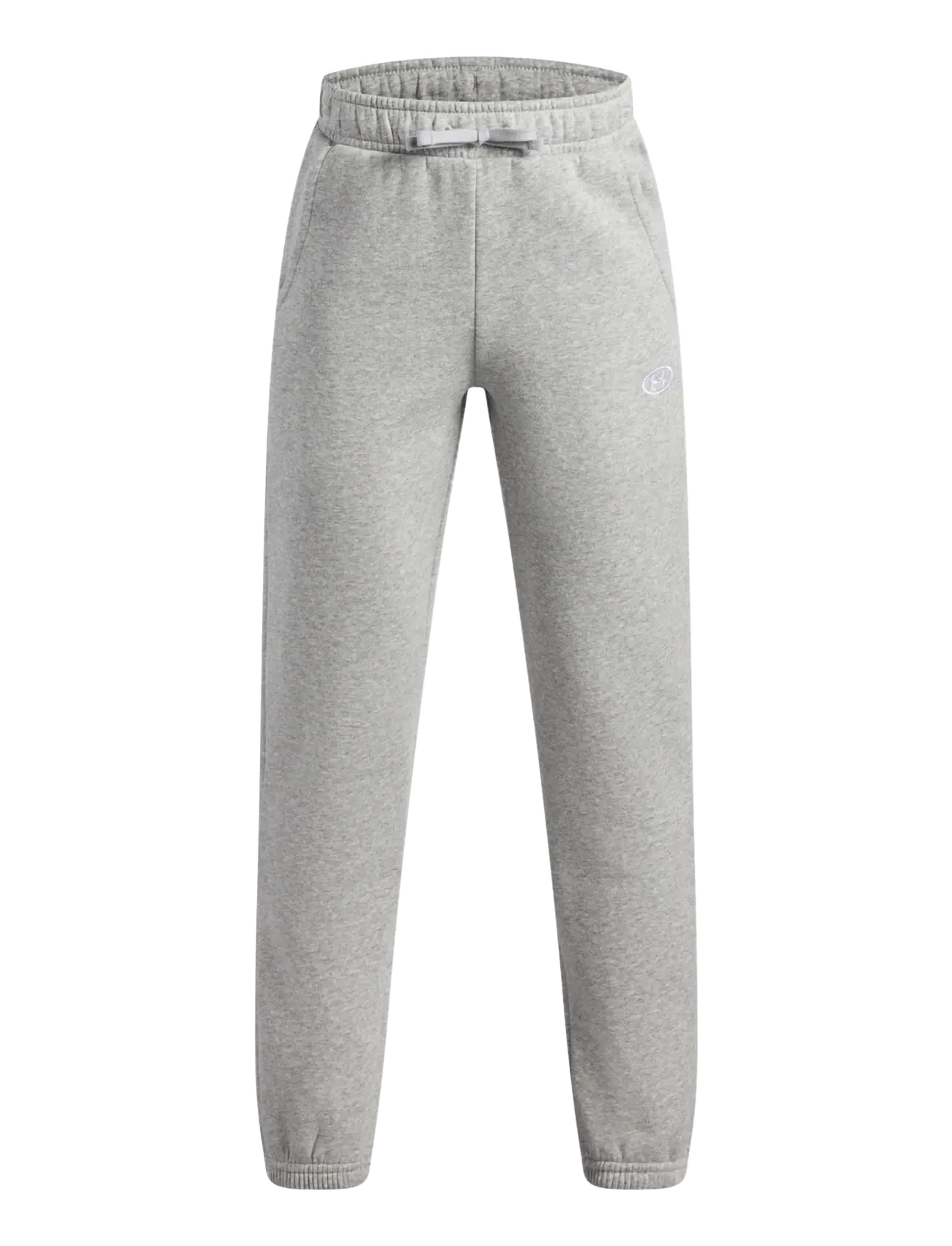 Under Armour UA B RIVAL FLEECE JOGGER - Under Armour - BLACK MEDIUM HEATHER / grey