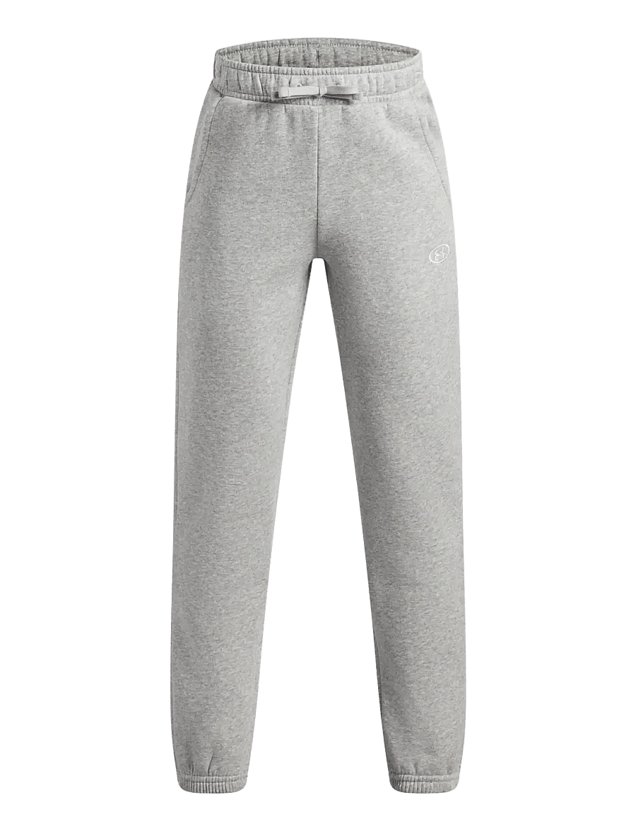 Under Armour - UA B RIVAL FLEECE JOGGER - sweatpants - black medium heather - 0