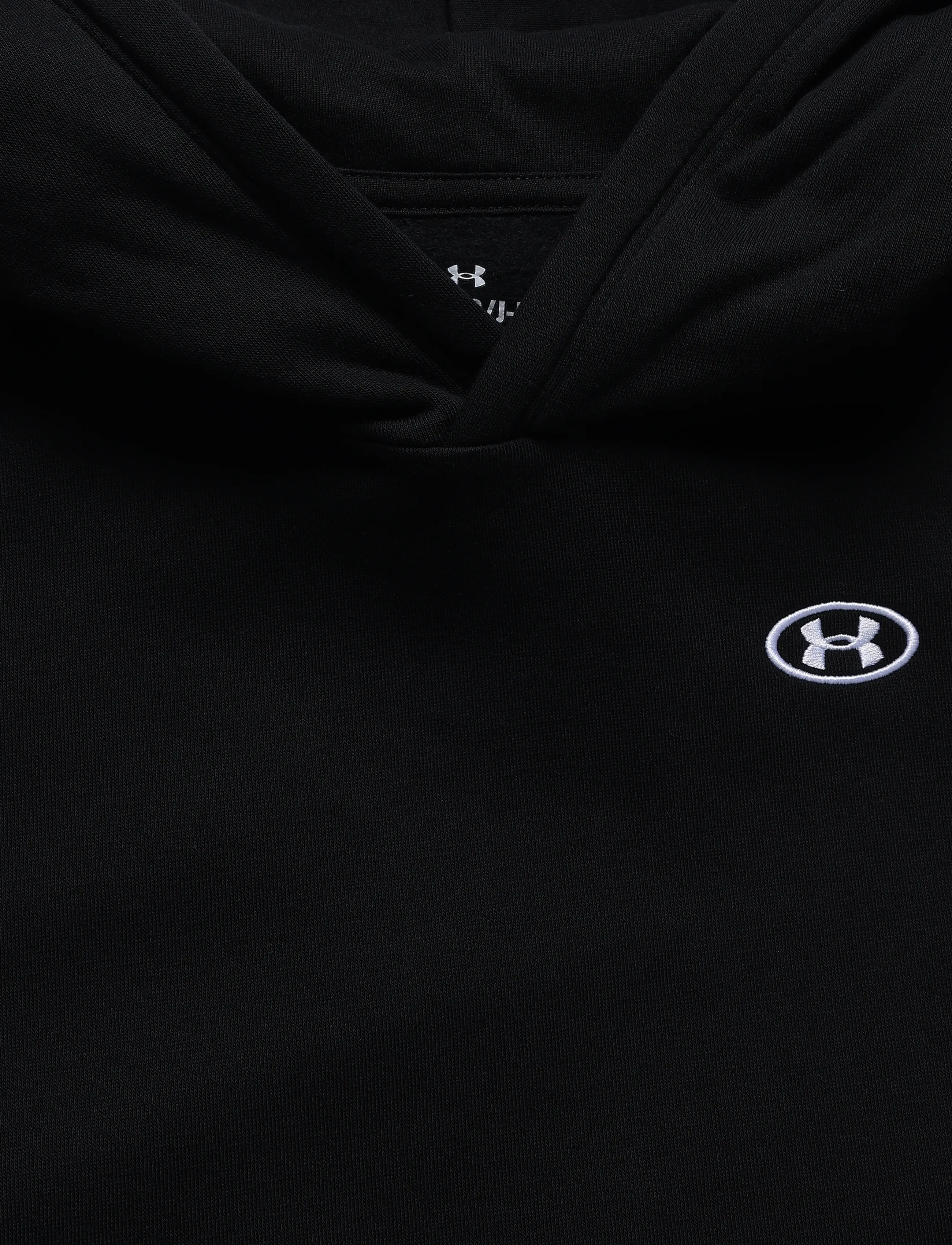 Under Armour - UA B RIVAL FLEECE HOODIE - kapuutsiga dressipluusid - black - 2