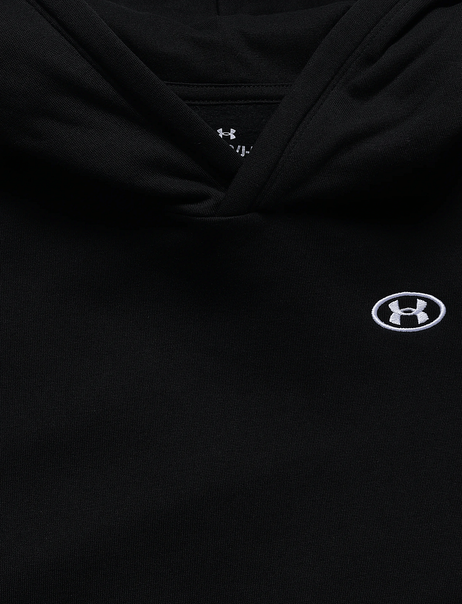 Under Armour - UA B RIVAL FLEECE HOODIE - kapuutsiga dressipluusid - black - 2
