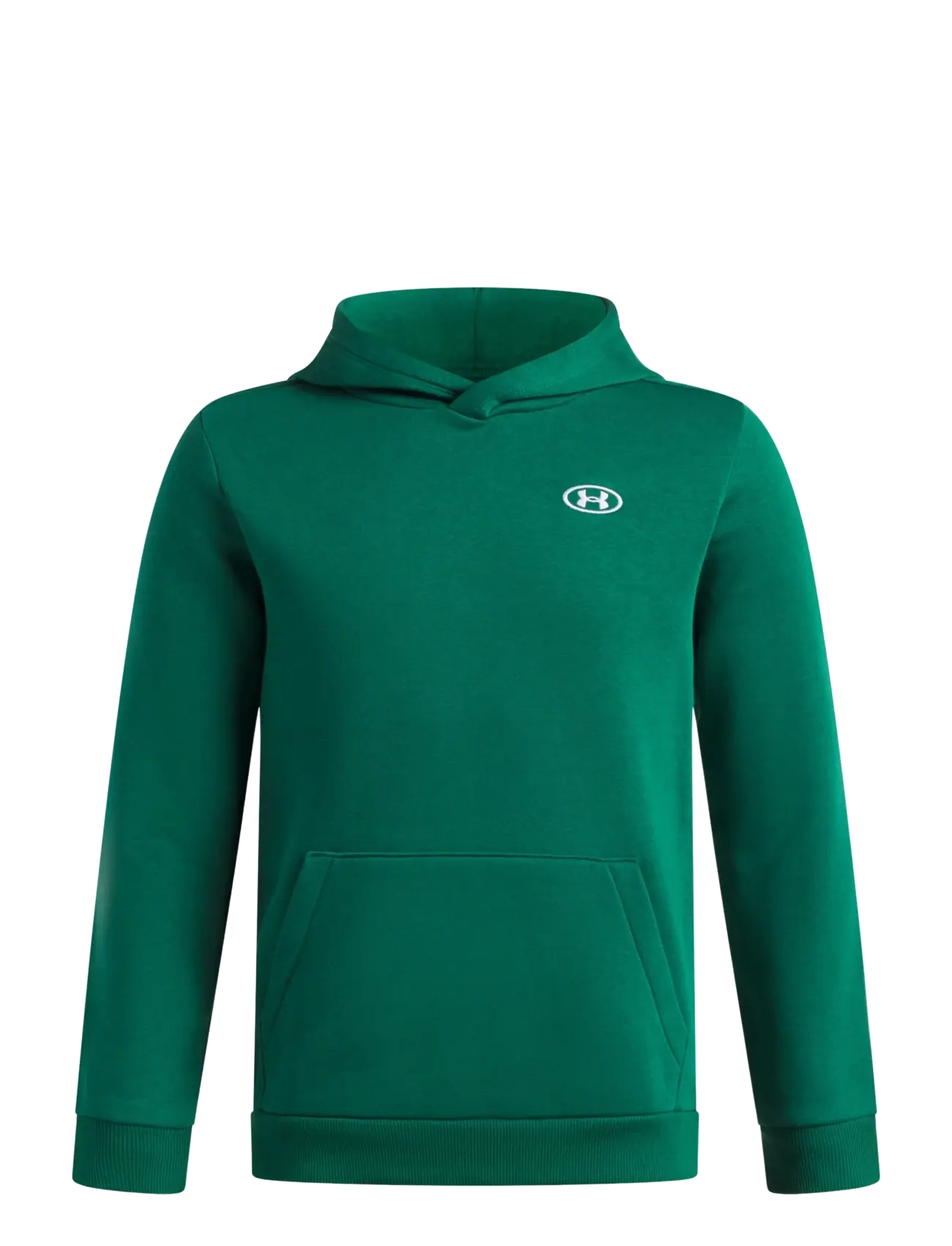 Under Armour UA B RIVAL FLEECE HOODIE - Osta suuruse järgi - CAMPUS IVY / green