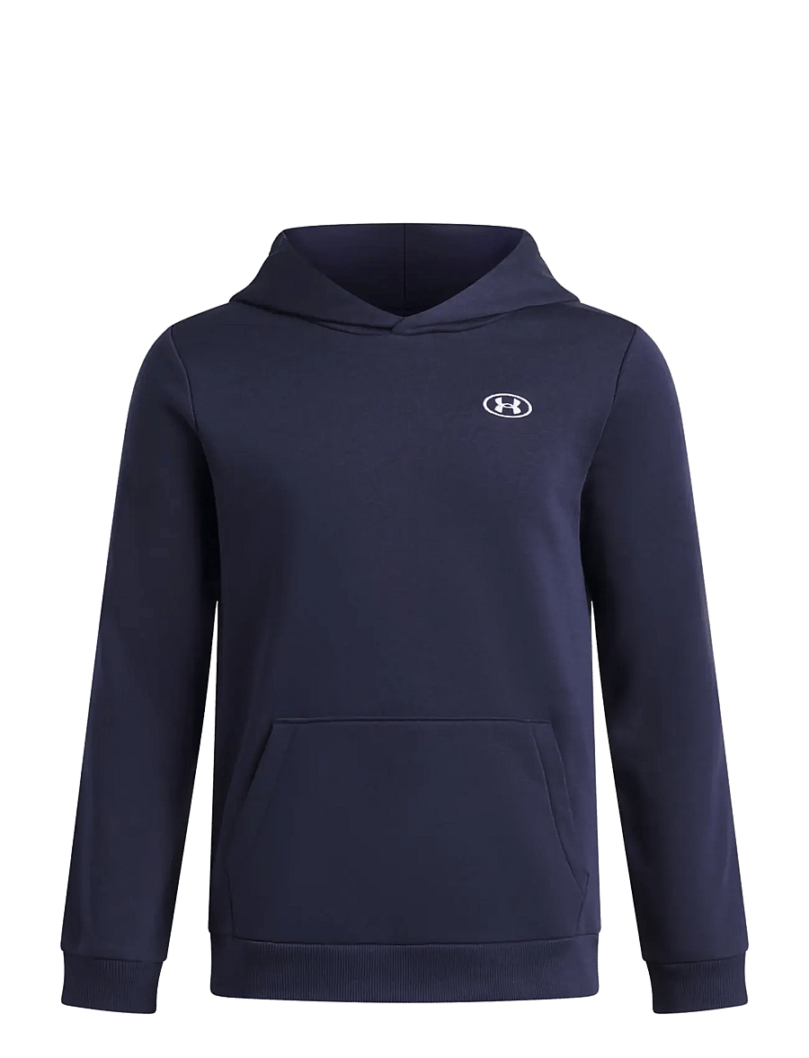 Under Armour - UA B RIVAL FLEECE HOODIE - kapuzenpullover - midnight navy - 0
