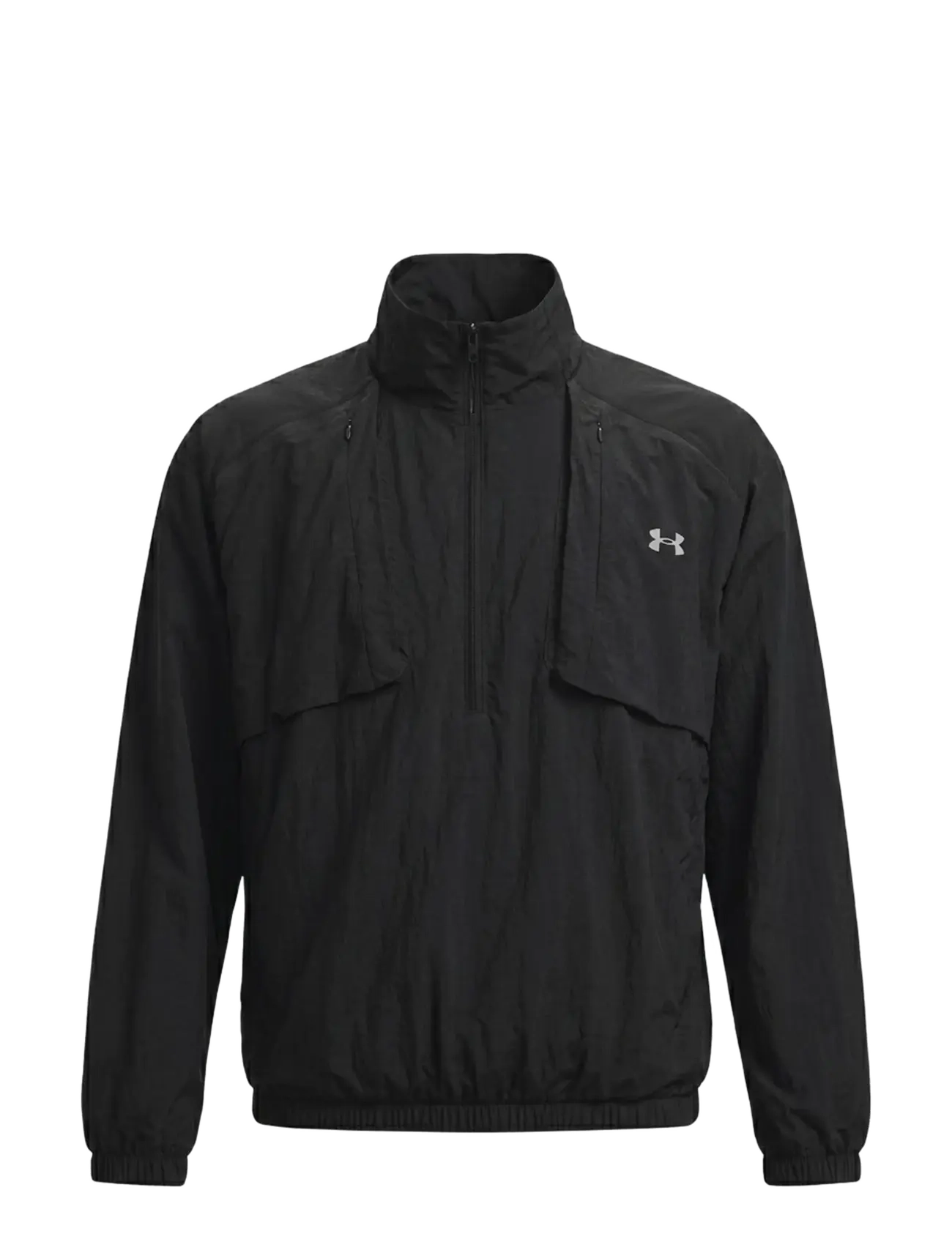 Under Armour UA UNSTOPPABLE WVN HZ SOLID - Üleriided - ULTIMATE BLACK / black