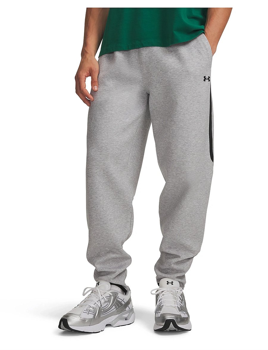 Under Armour - UA Unstoppable Flc Joggers - sweatpants - black medium heather - 0