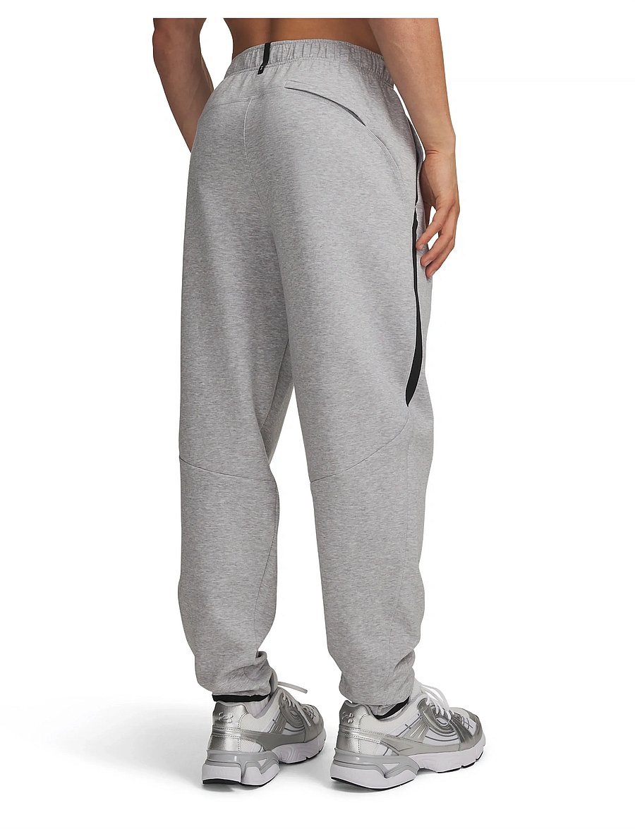 Under Armour - UA Unstoppable Flc Joggers - sweatpants - black medium heather - 3