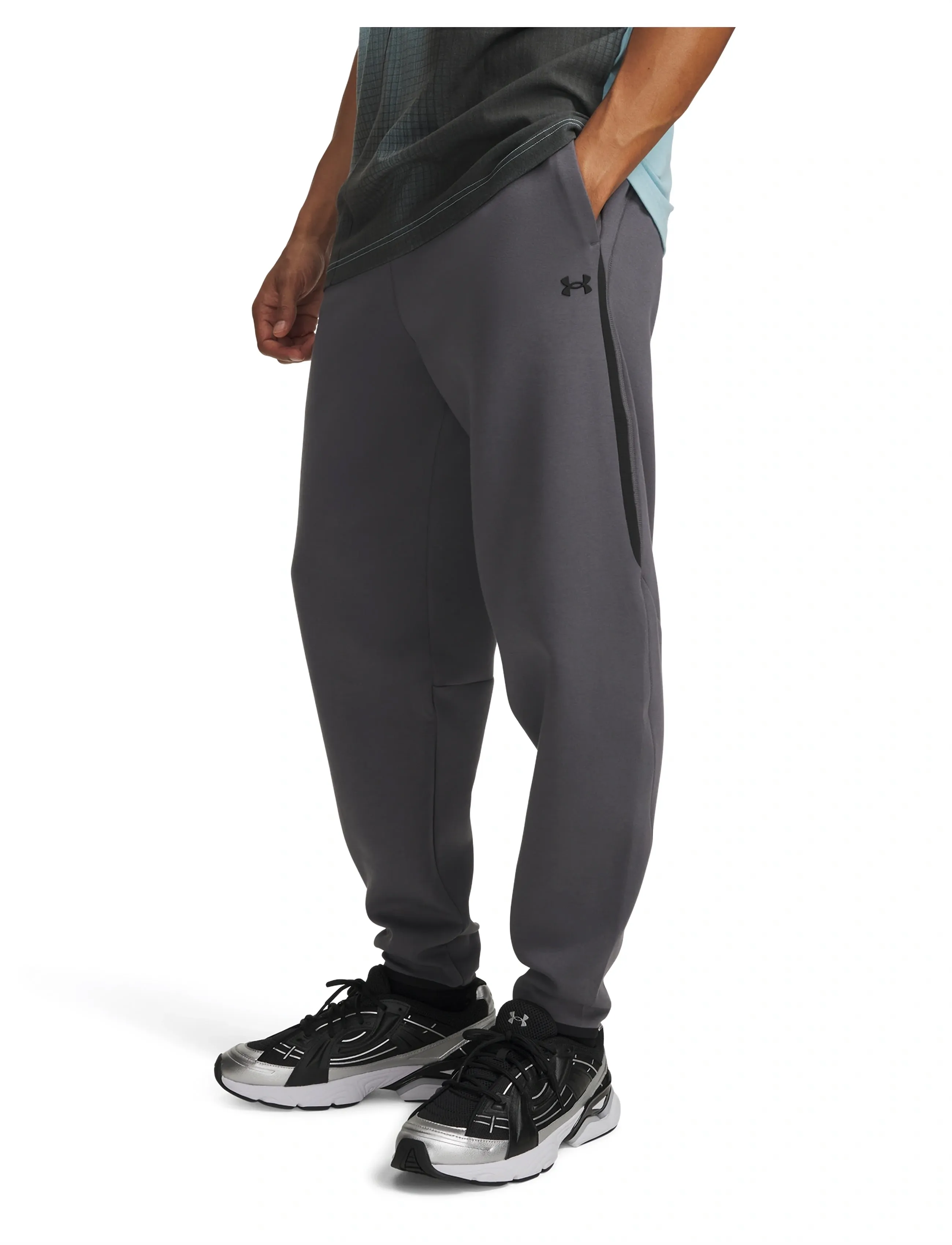 Under Armour Ua Unstoppable Flc Joggers, XXL, Grey, Sport Pants > Sport Training Pants, Herre
