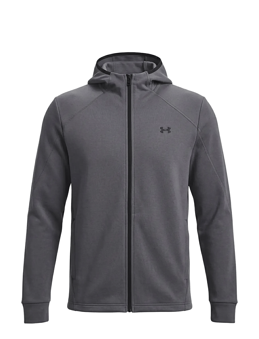Under Armour - UA Unstoppable Flc FZ - huvtröjor - castlerock - 1