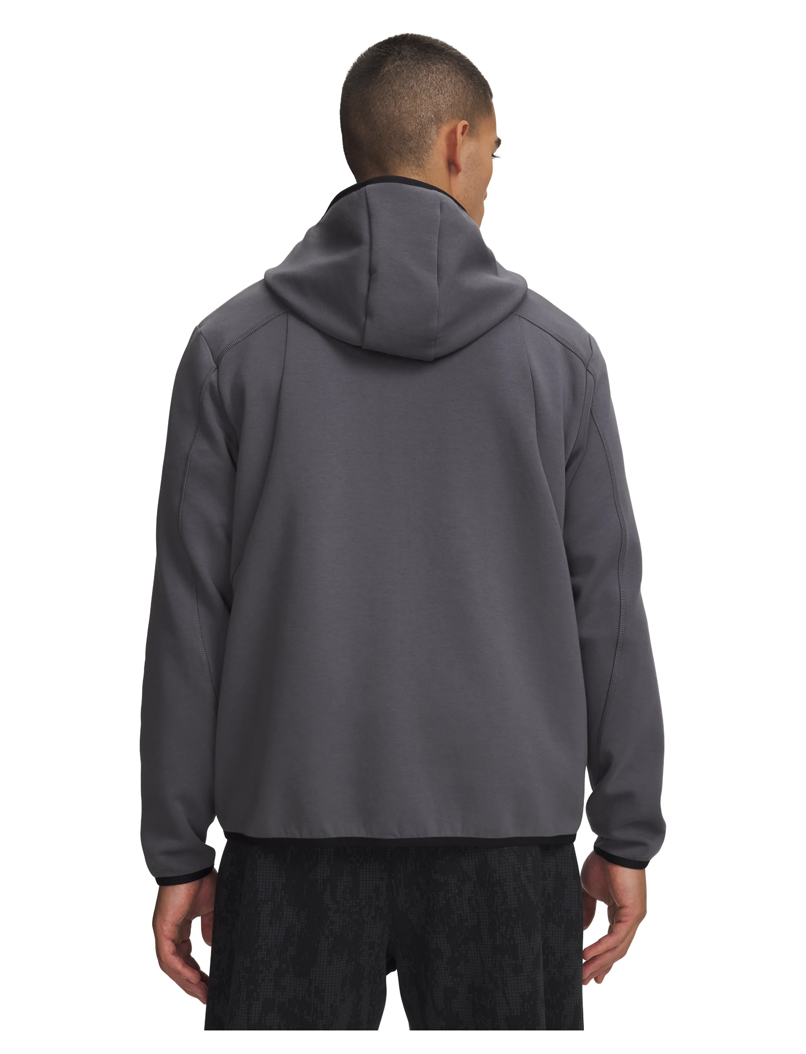 Under Armour - UA Unstoppable Flc FZ - huvtröjor - castlerock - 2