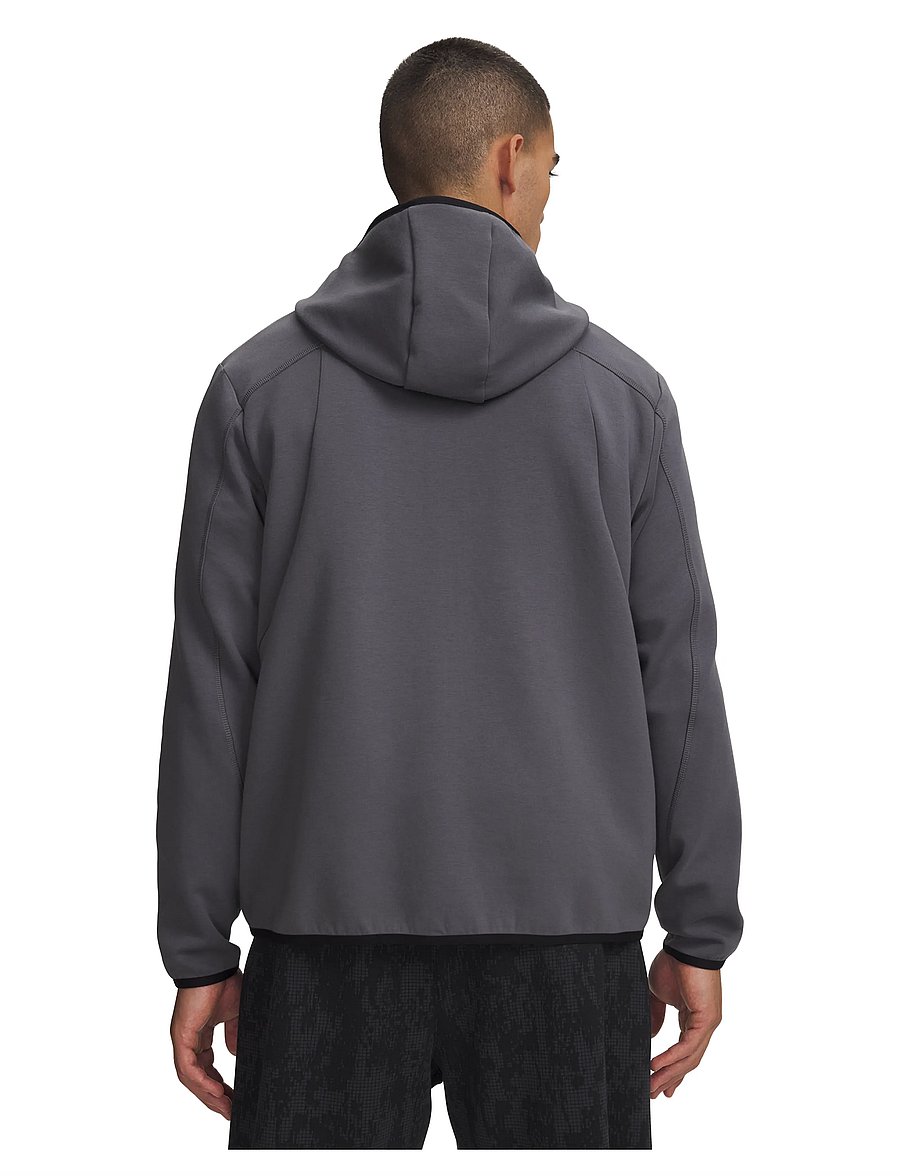 Under Armour - UA Unstoppable Flc FZ - huvtröjor - castlerock - 2