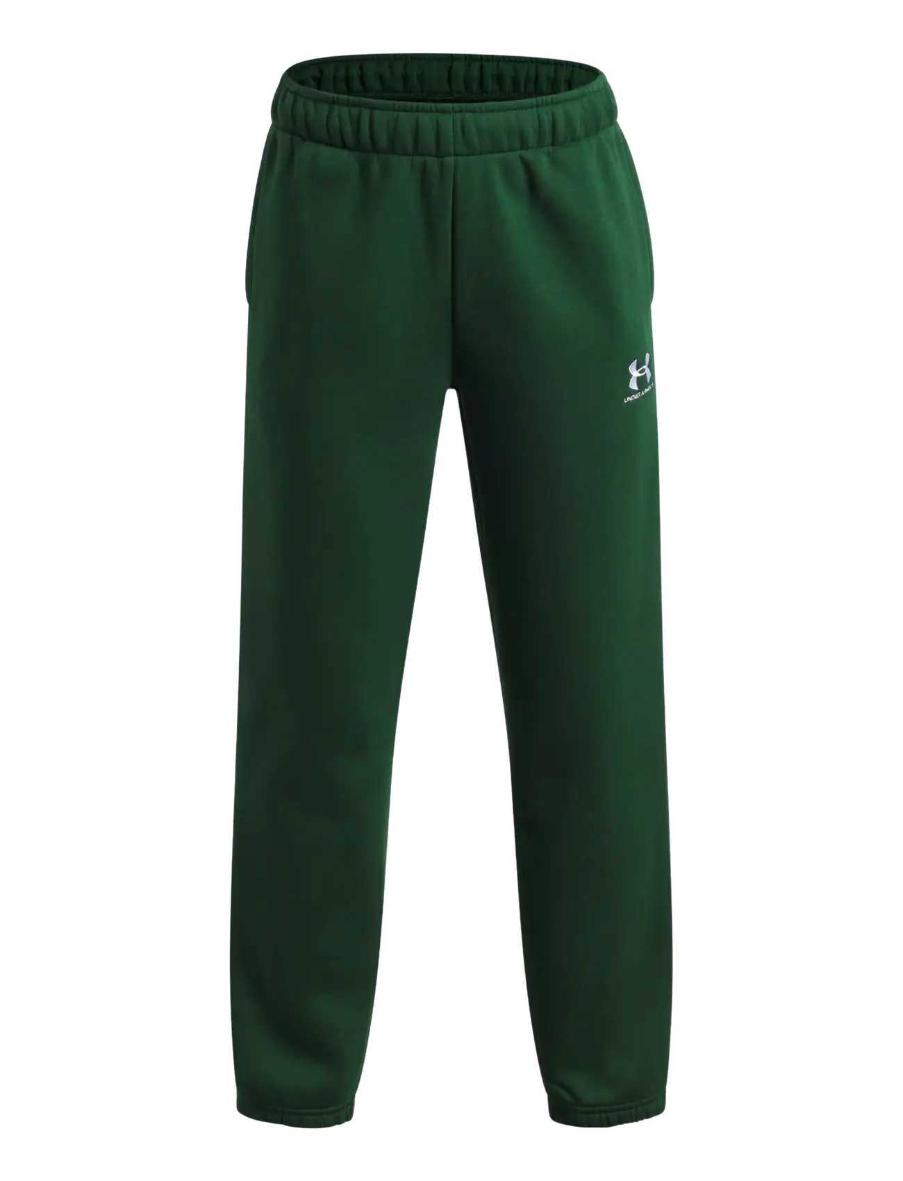 Under Armour UA B ICON FLC TAPED JOGGER - Osta suuruse järgi - FOREST GREEN / green