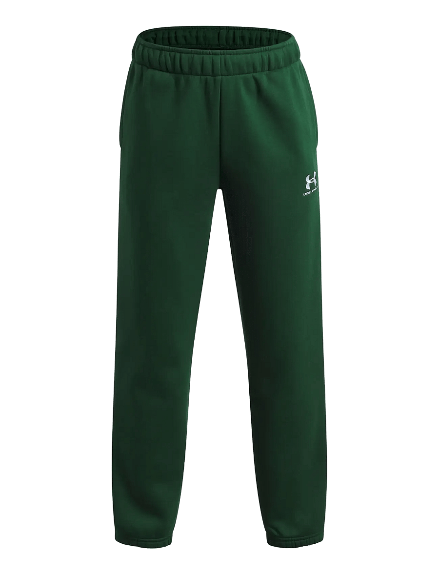 Under Armour - UA B ICON FLC TAPED JOGGER - jogginghosen - forest green - 0