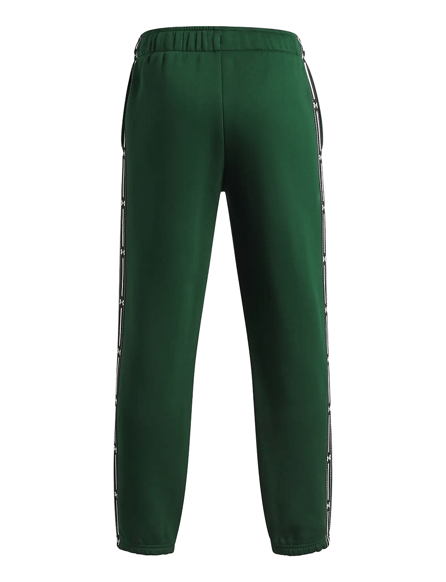 Under Armour - UA B ICON FLC TAPED JOGGER - jogginghosen - forest green - 1