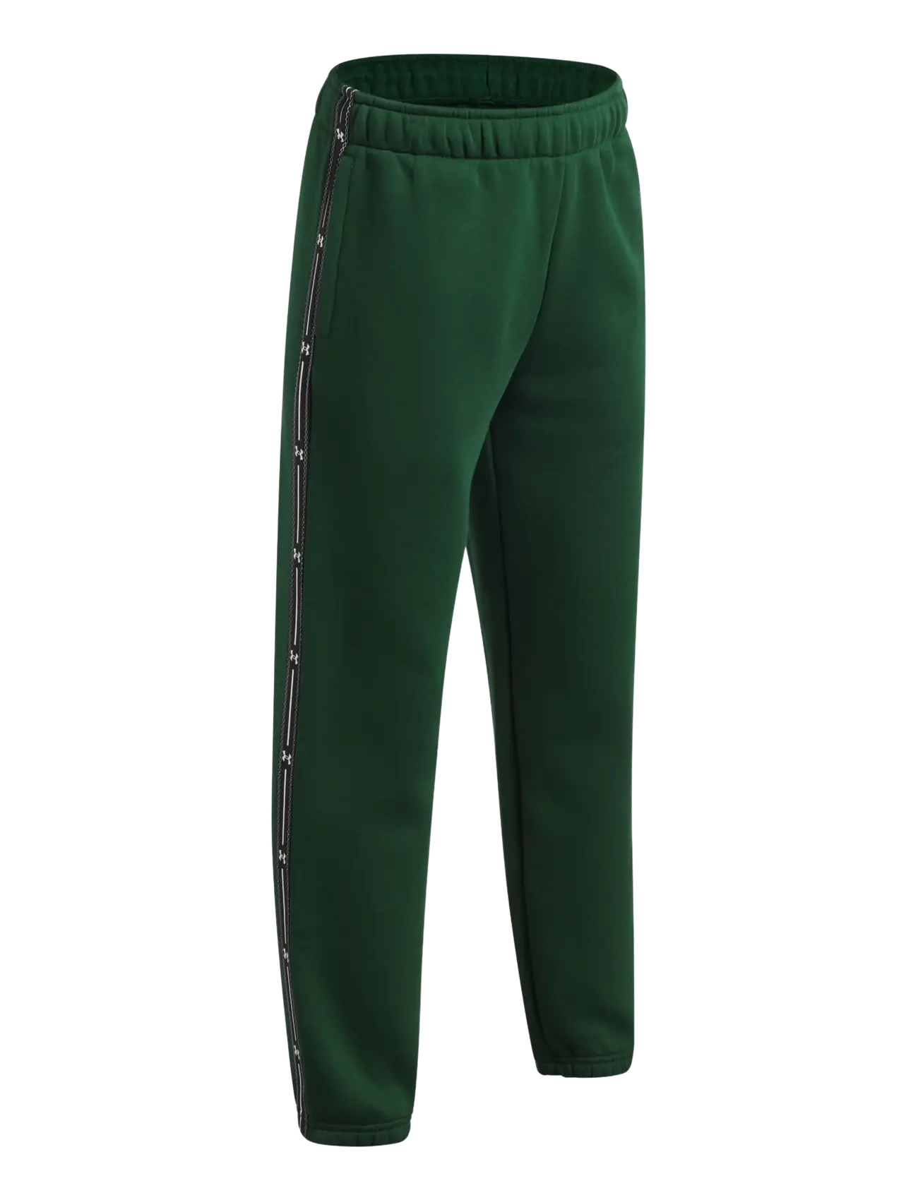Under Armour - UA B ICON FLC TAPED JOGGER - sweatpants - forest green - 2