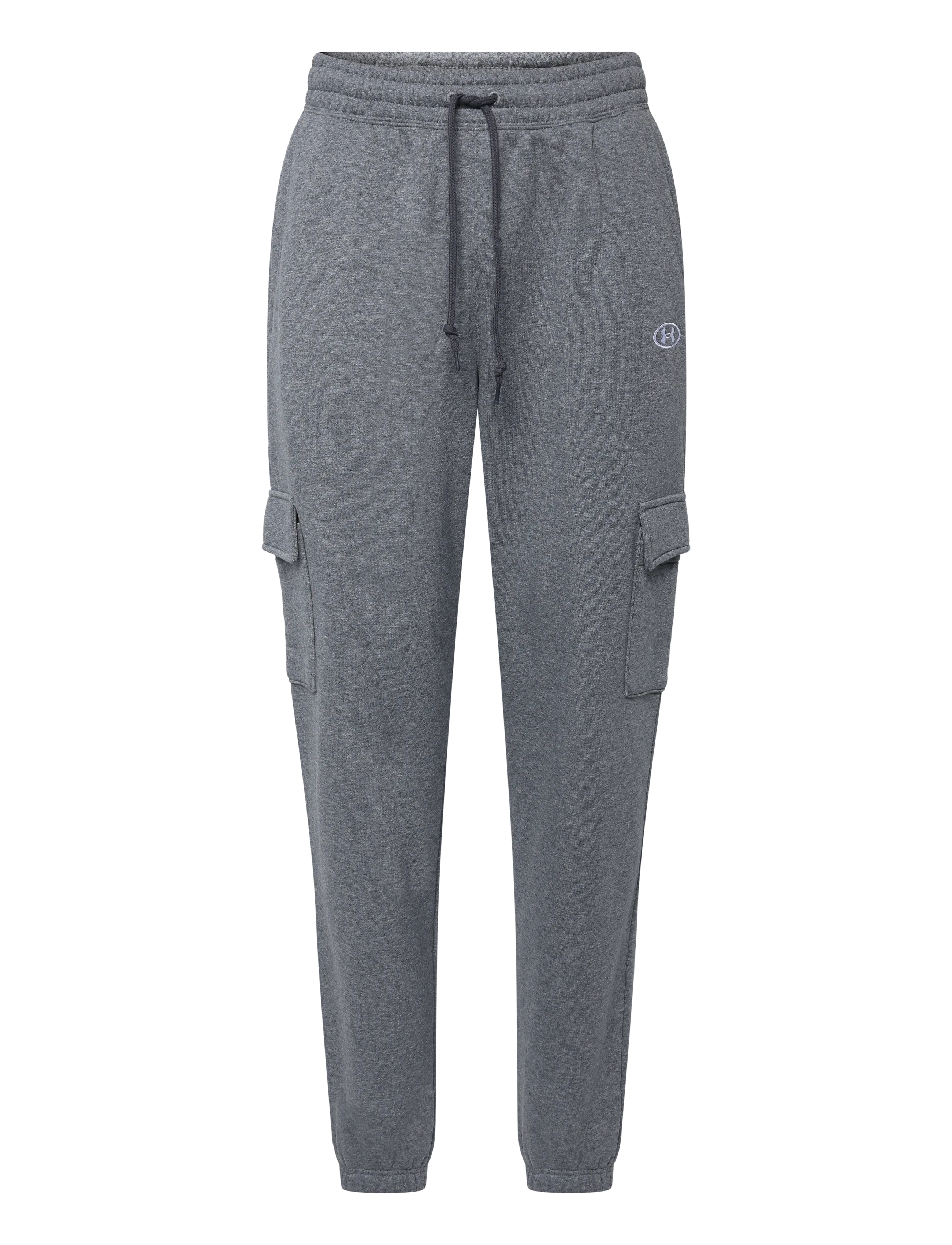 Under Armour UA Rival Flc Cargo Jgrs - Dressipüksid - CASTLEROCK LIGHT HEATHER / grey
