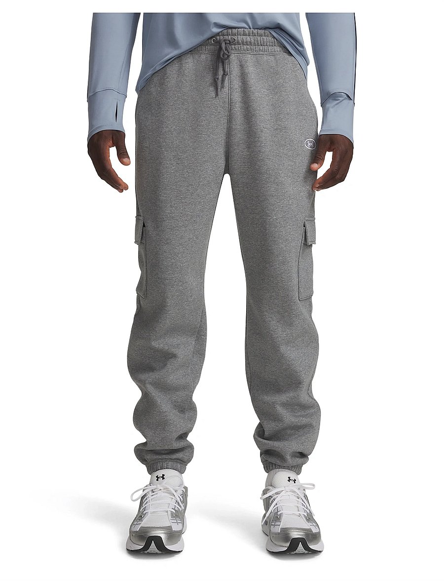 Under Armour - UA Rival Flc Cargo Jgrs - püksid - castlerock light heather - 0