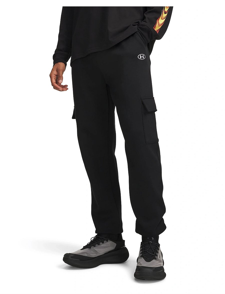 Under Armour - UA Rival Flc Cargo Jgrs - hosen - black - 0