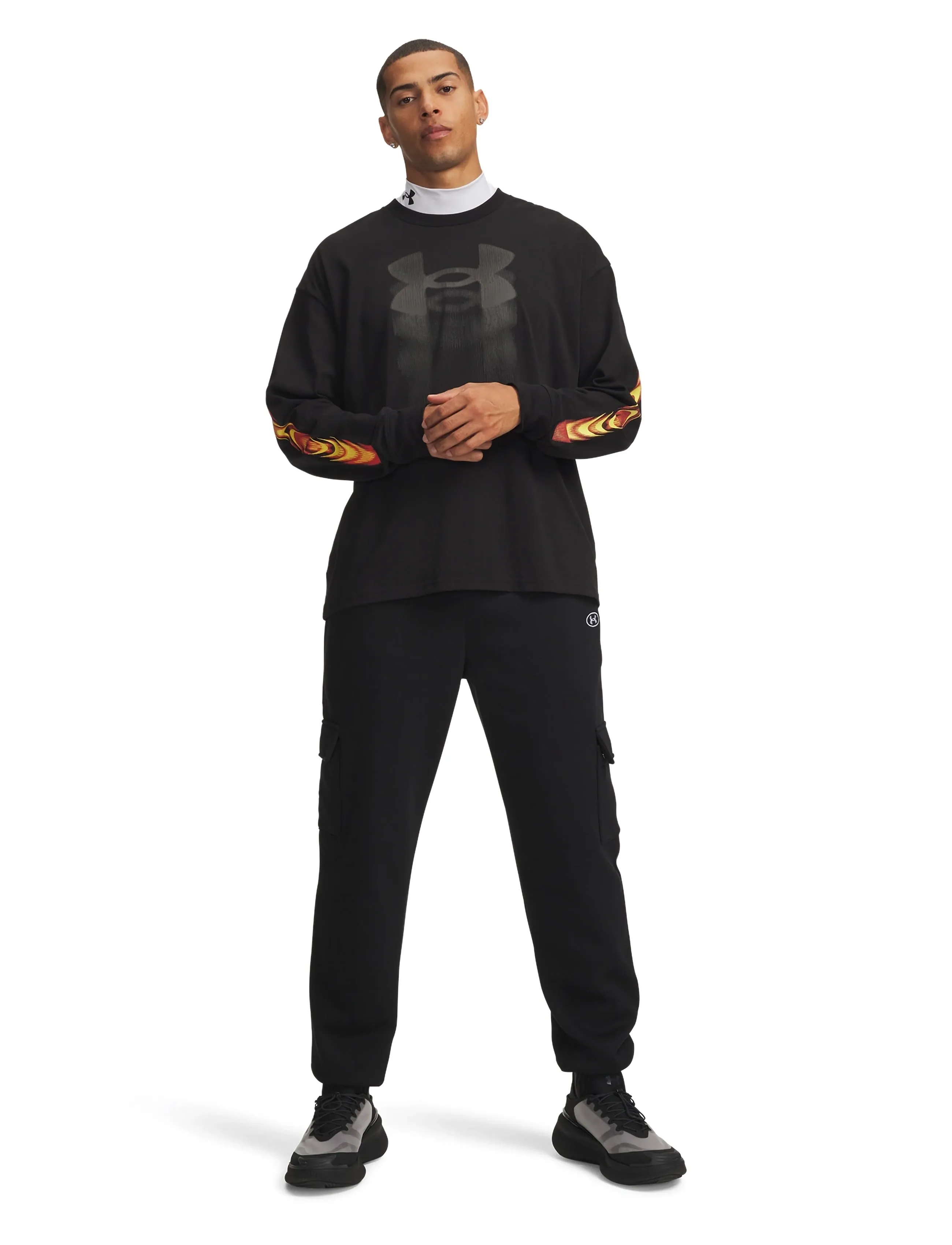 Under Armour - UA Rival Flc Cargo Jgrs - black - 4