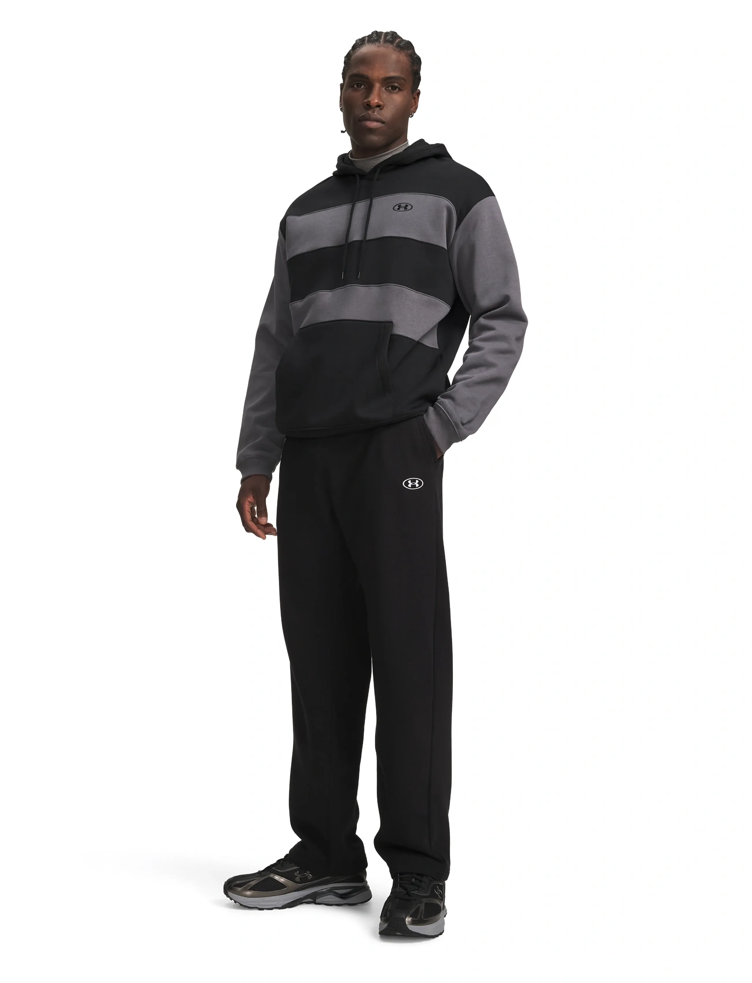 Under Armour - UA Rival Flc Pants - püksid - black - 4