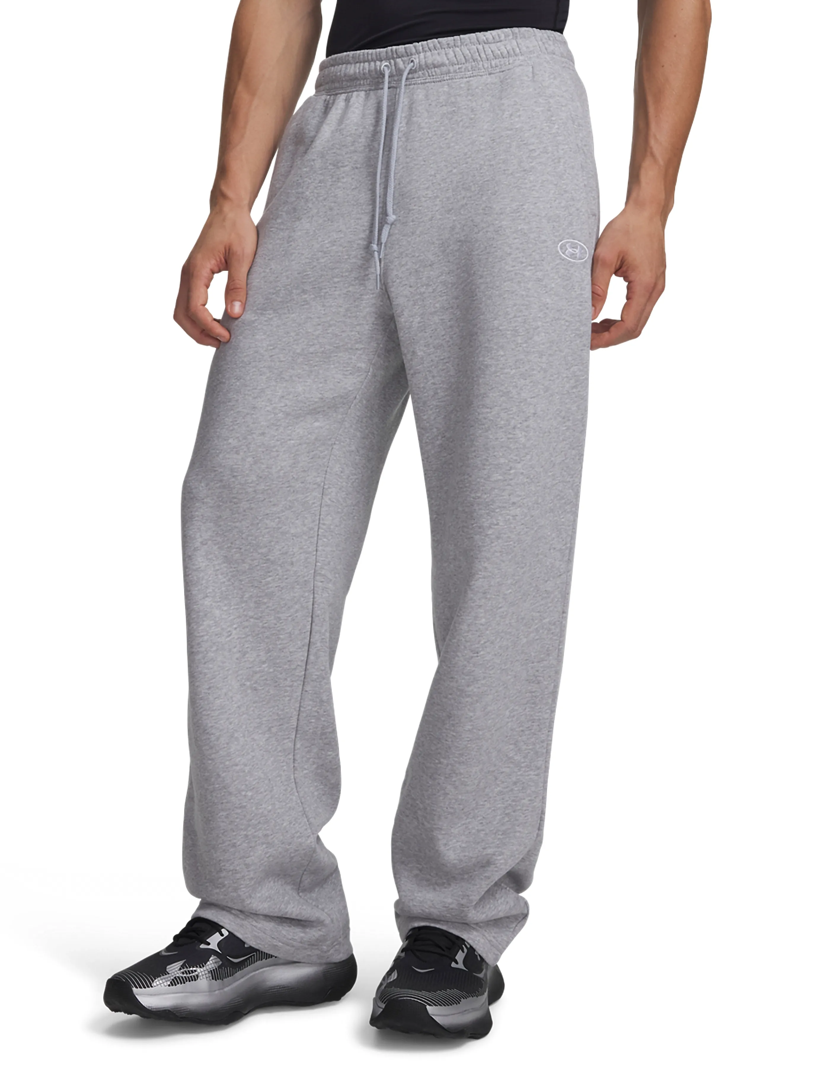 Under Armour - UA Rival Flc Pants - sweatpants - black medium heather - 0