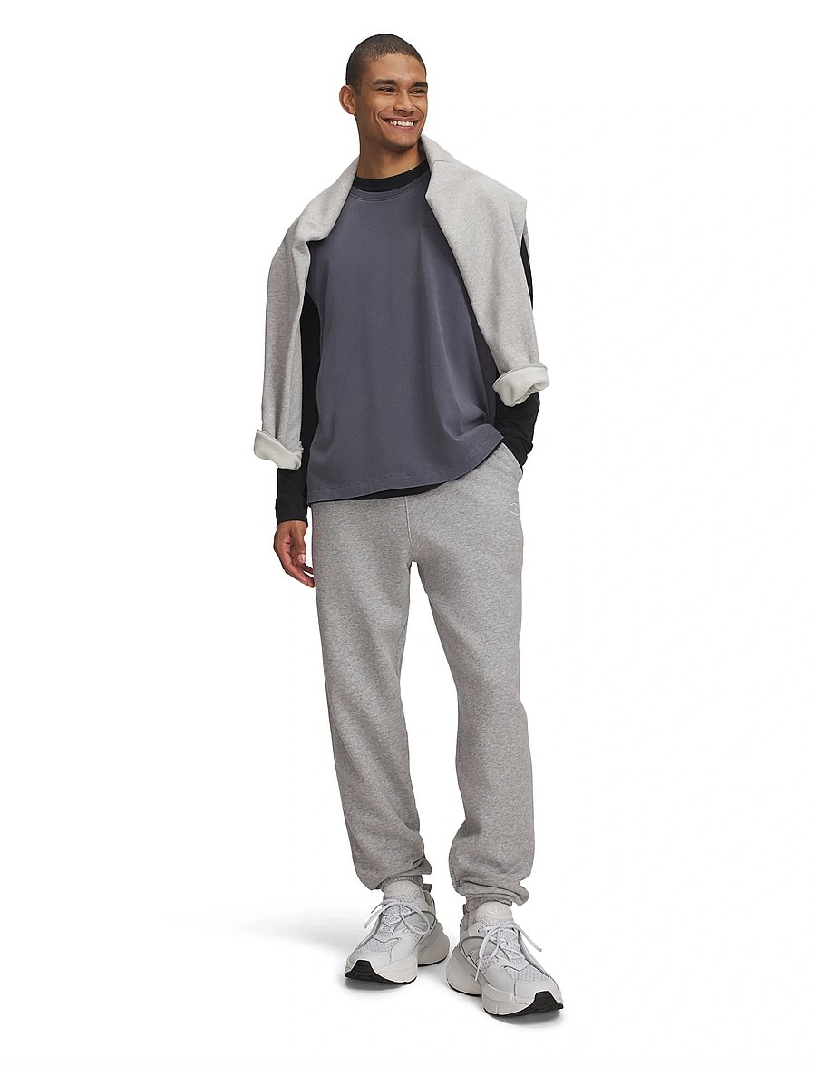 Under Armour - UA Rival Flc Pants - püksid - black medium heather - 4