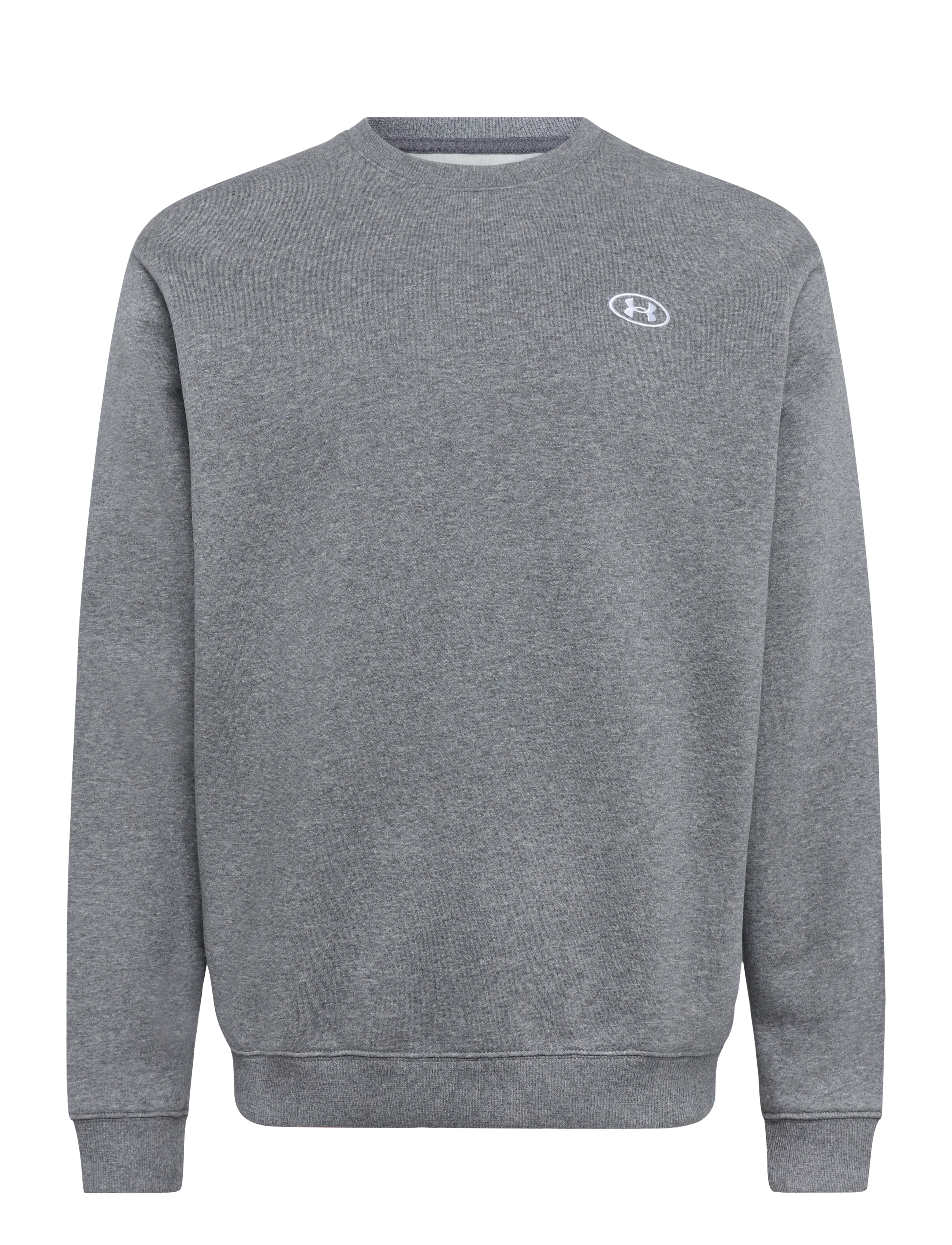 Under Armour UA RIval Flc Crew - View all - CASTLEROCK LIGHT HEATHER / grey