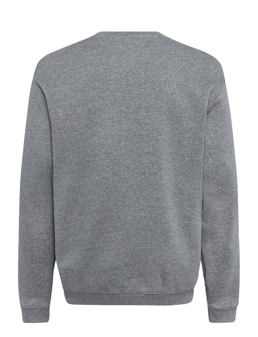 Under Armour - UA RIval Flc Crew - oberteile - castlerock light heather - 2