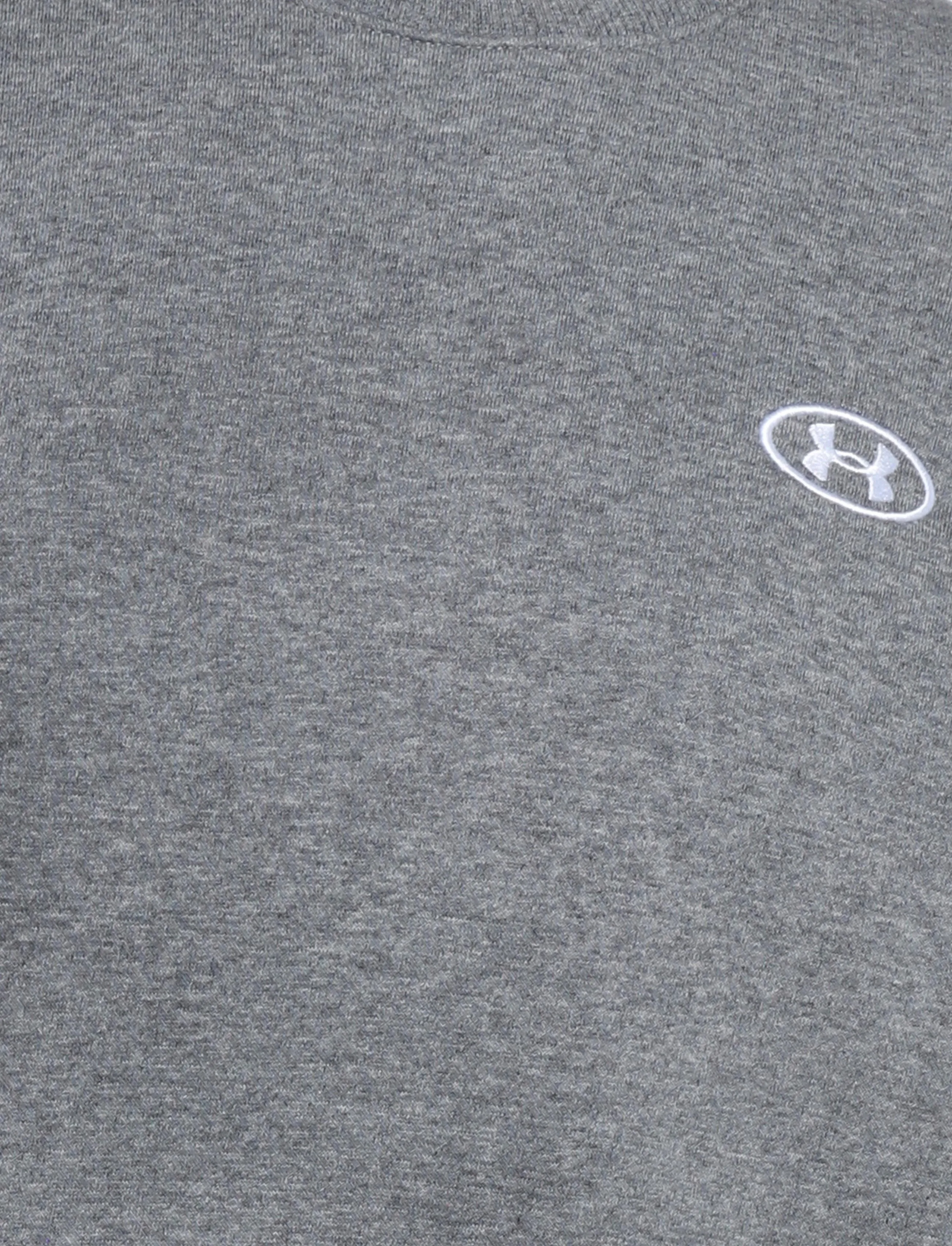 Under Armour - UA RIval Flc Crew - tops - castlerock light heather - 5