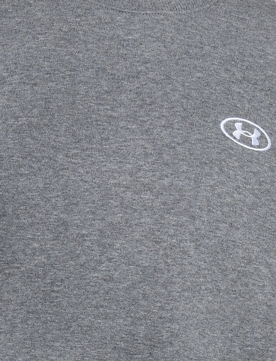 Under Armour - UA RIval Flc Crew - oberteile - castlerock light heather - 5