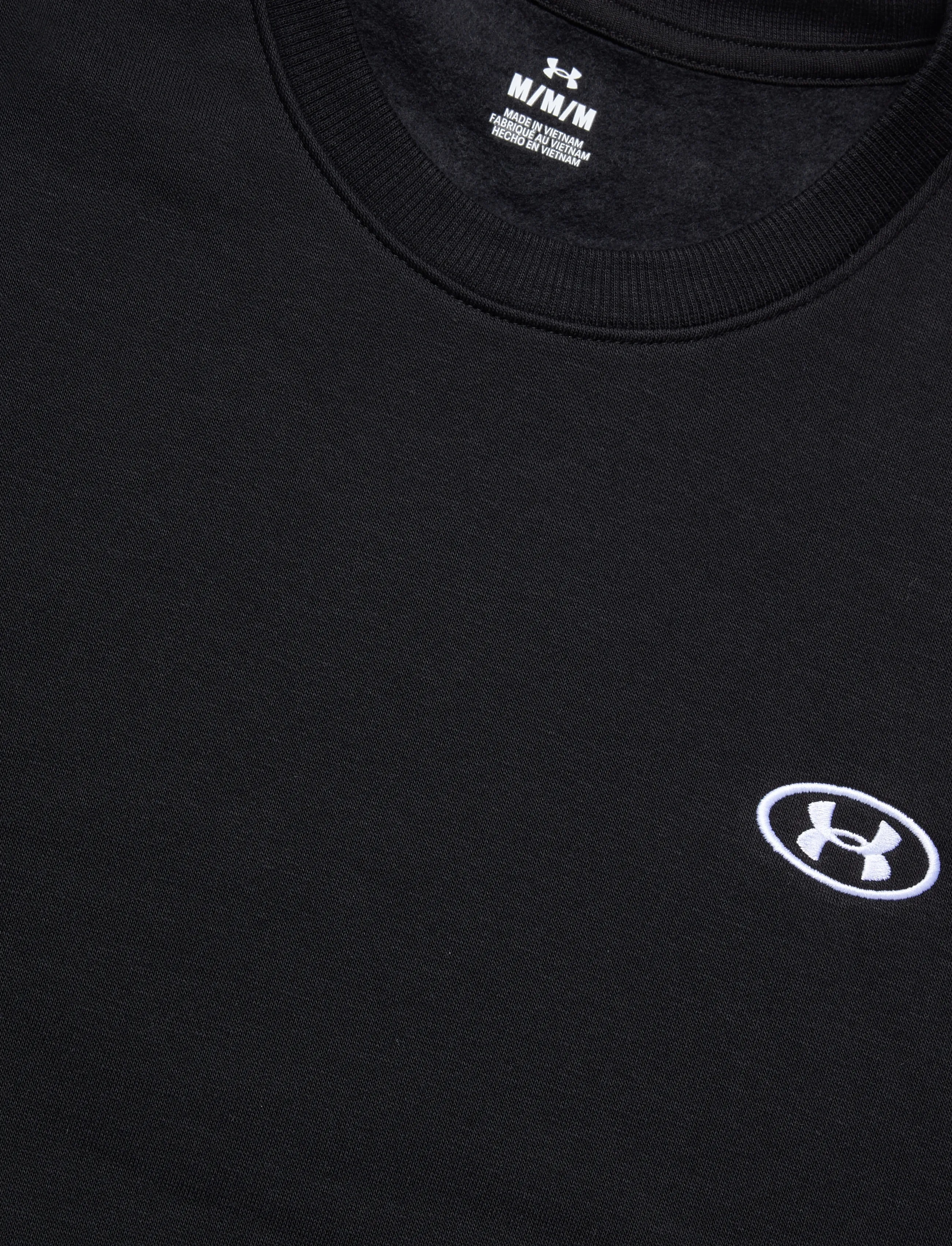 Under Armour - UA RIval Flc Crew - alussärgid - black - 5