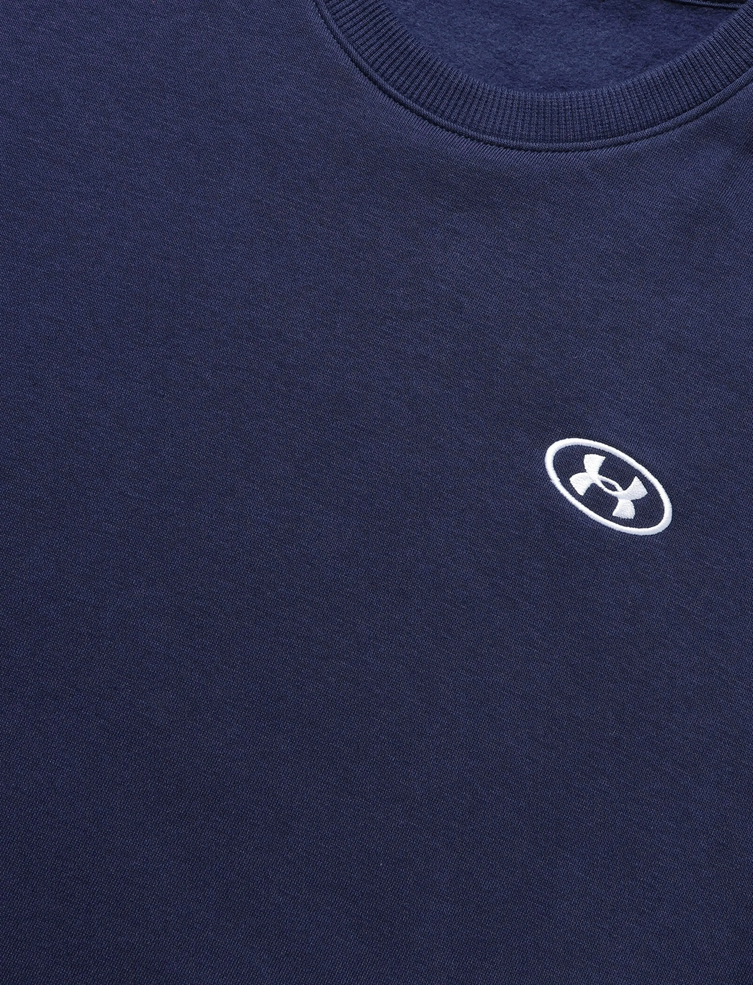 Under Armour - UA RIval Flc Crew - oberteile - midnight navy - 5