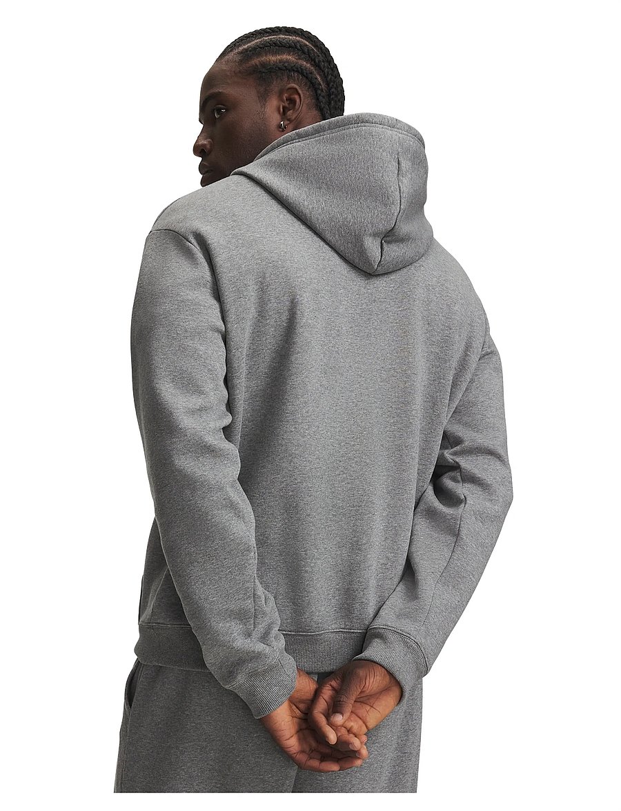 Under Armour - UA Rival Flc Hoodie - kapuutsiga dressipluusid - castlerock light heather - 3