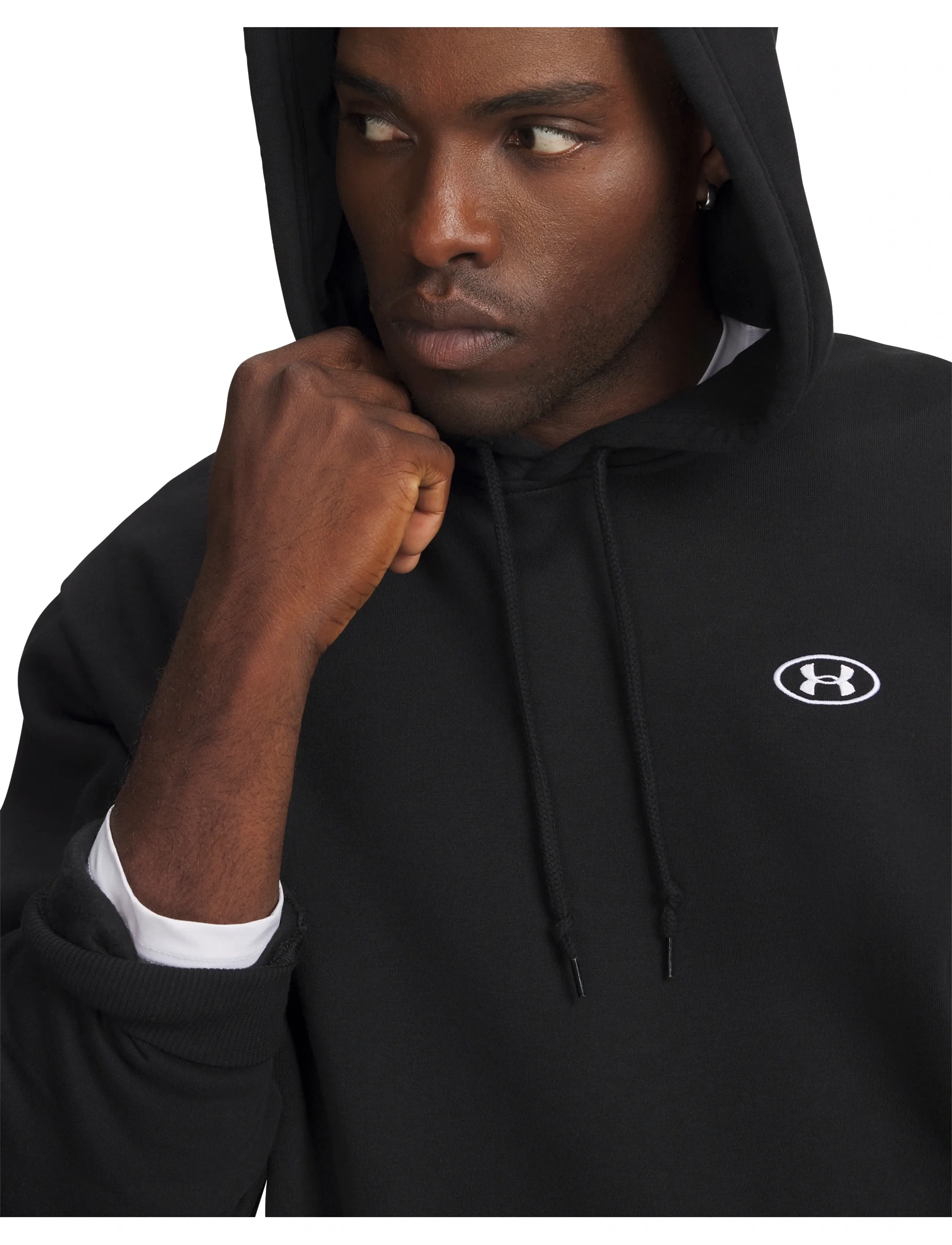 Under Armour - UA Rival Flc Hoodie - black - 4