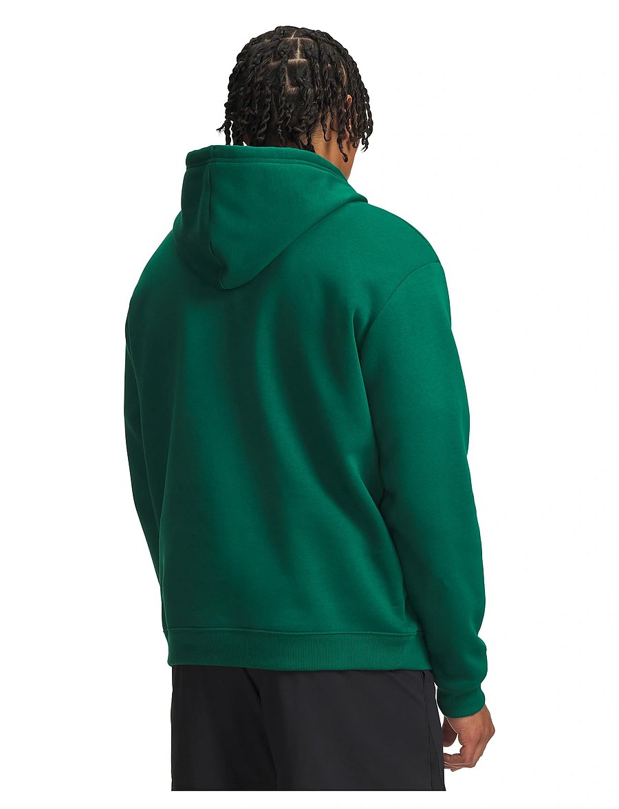 Under Armour - UA Rival Flc Hoodie - kapuutsiga dressipluusid - campus ivy - 3