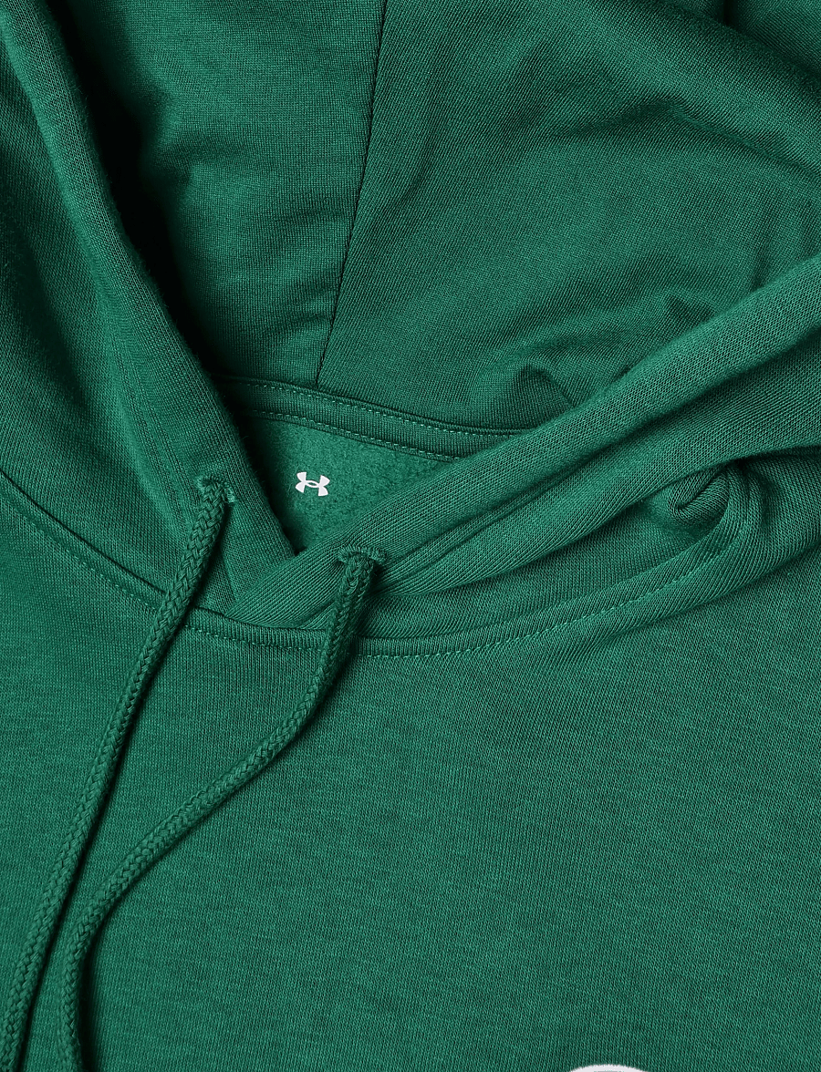 Under Armour - UA Rival Flc Hoodie - kapuutsiga dressipluusid - campus ivy - 5
