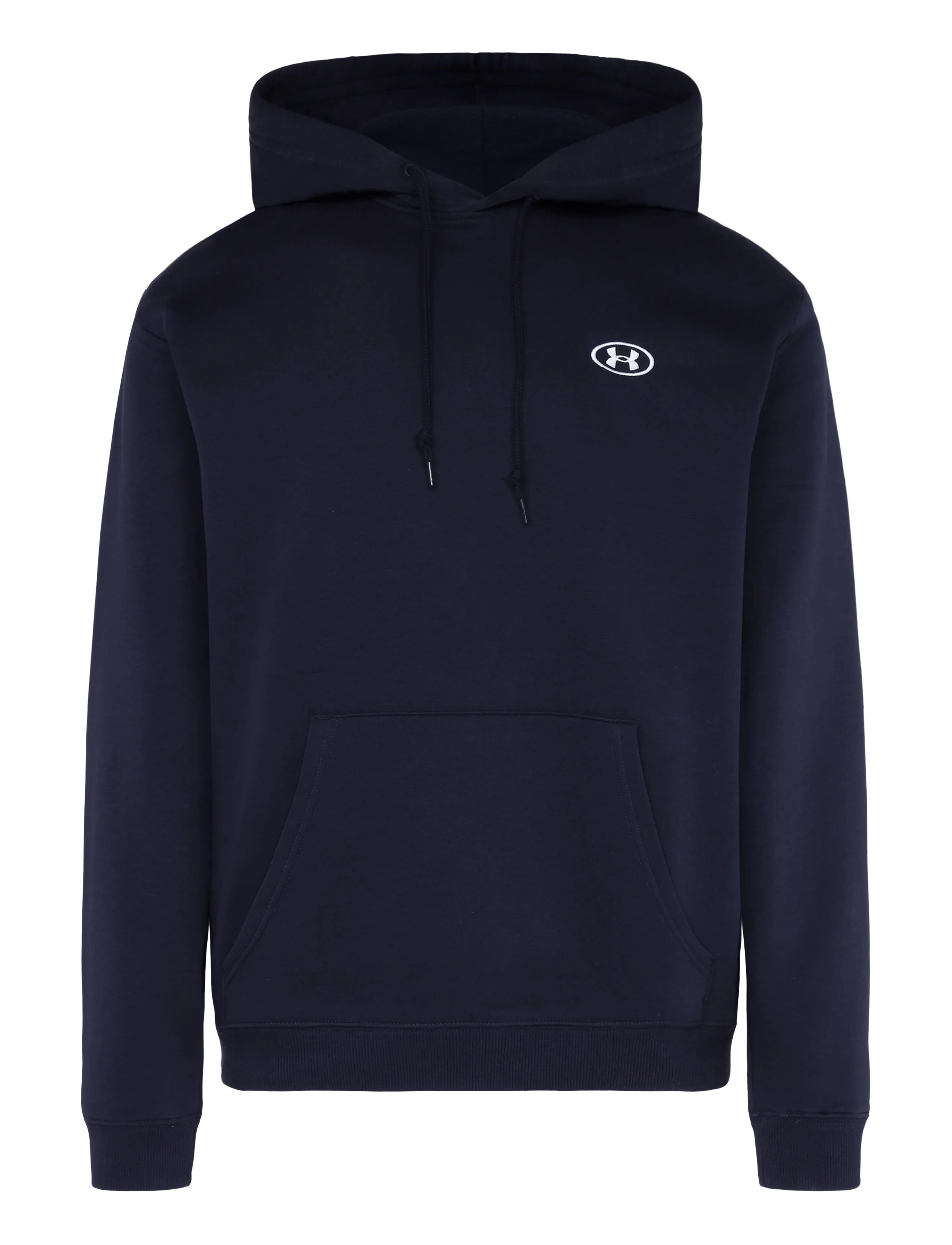 Under Armour UA Rival Flc Hoodie - Clothing - MIDNIGHT NAVY / navy