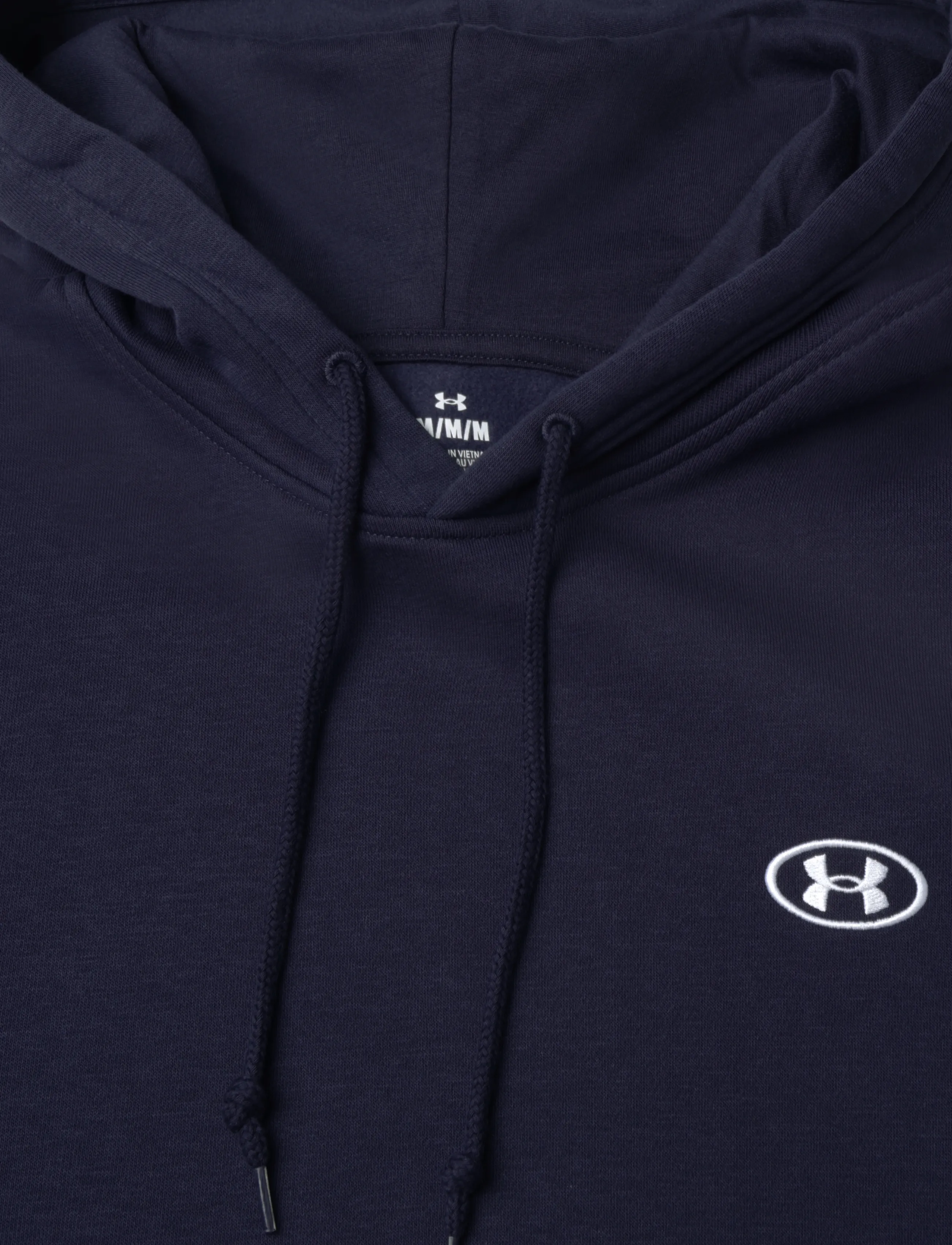 Under Armour - UA Rival Flc Hoodie - tops - midnight navy - 5