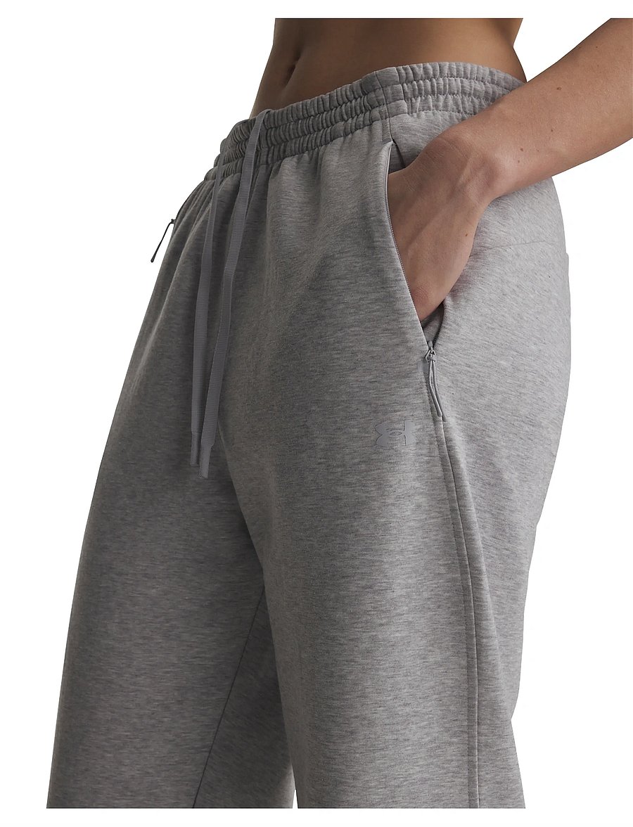 Under Armour - Unstoppable Flc Gym Pant - joggingbukser - mod gray light heather - 5