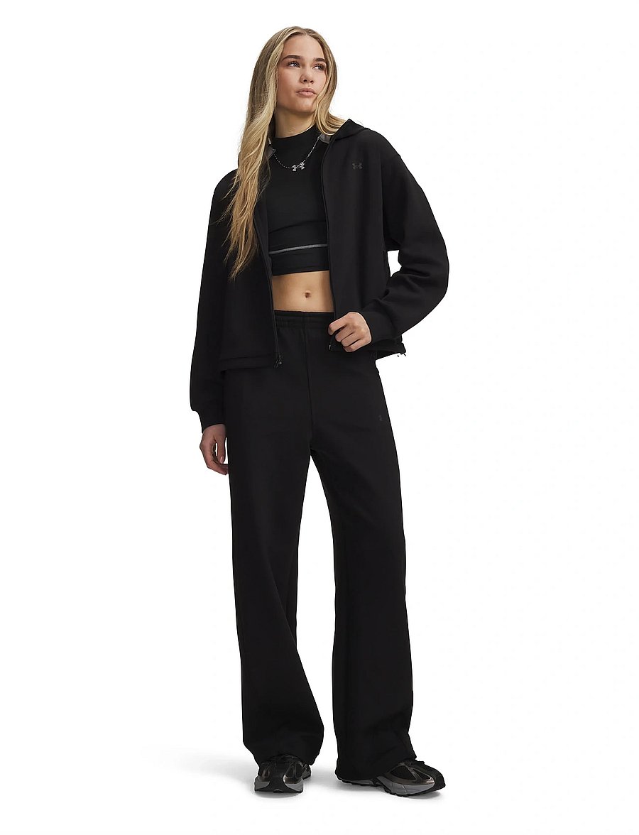 Under Armour - Unstoppable Flc Open Pant - black - 4