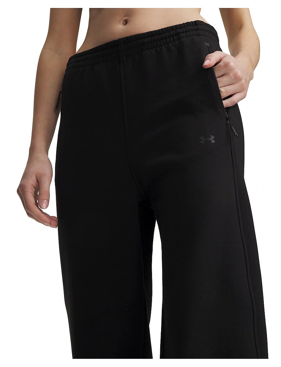 Under Armour - Unstoppable Flc Open Pant - black - 5