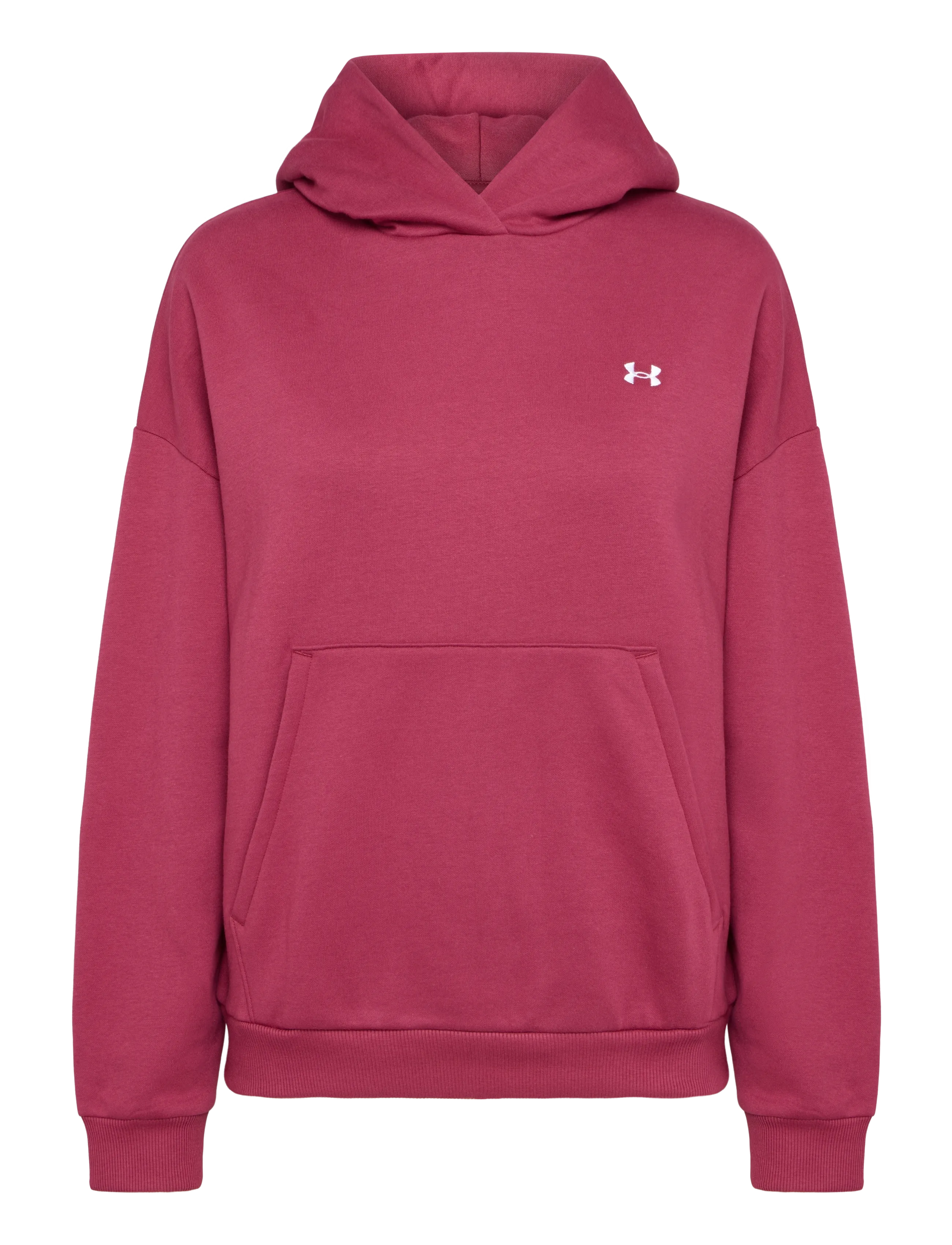 Under Armour Icon Fleece Hoodie - Riided - CLARET / burgundy