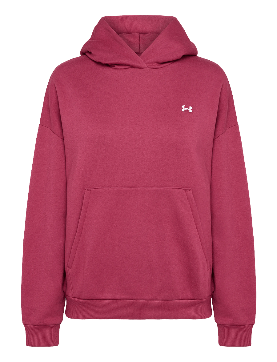 Under Armour - Icon Fleece Hoodie - sweatshirts - claret - 1