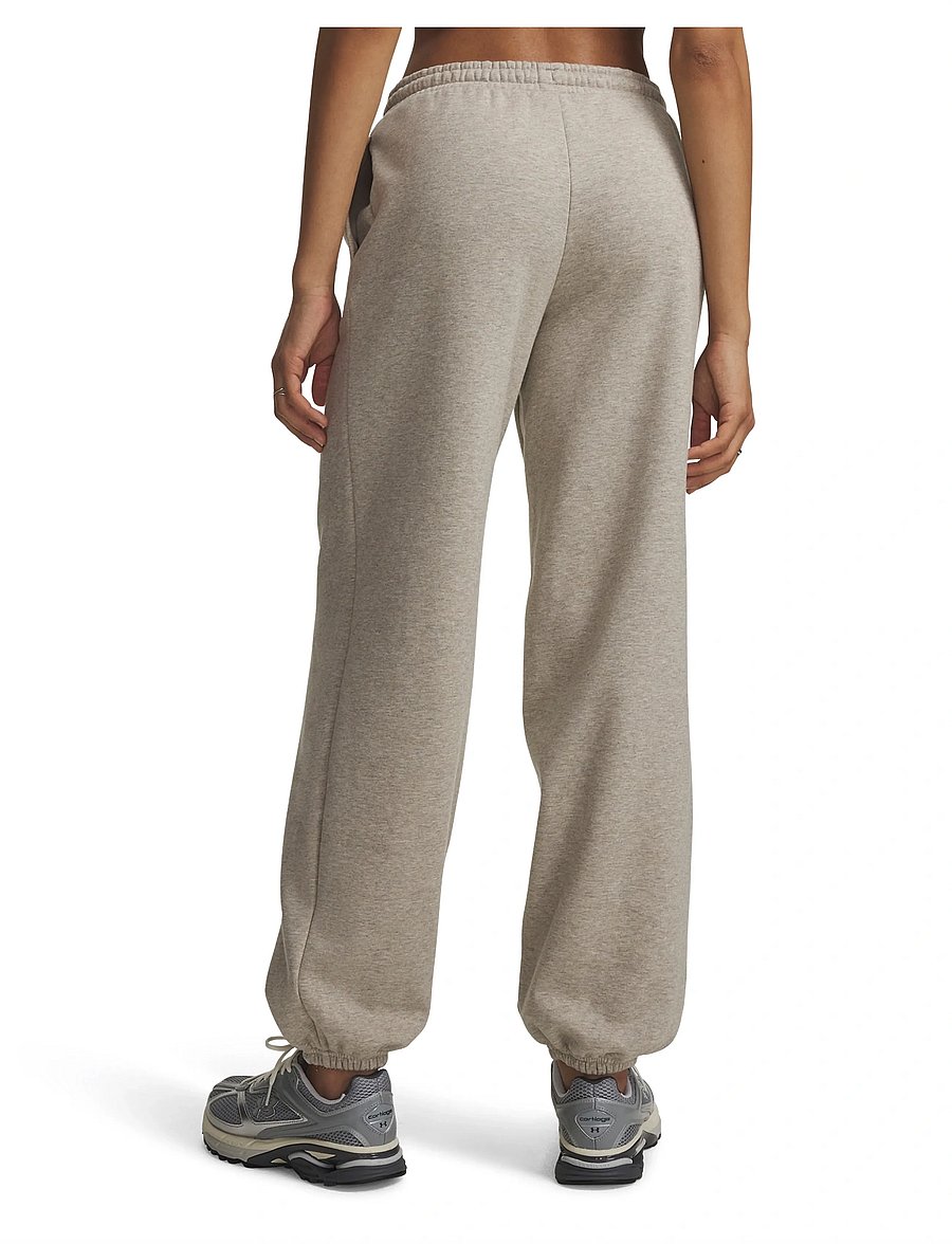 Under Armour - Icon Flc Gym Pant - joggingbukser - timberwolf taupe light hthr - 3