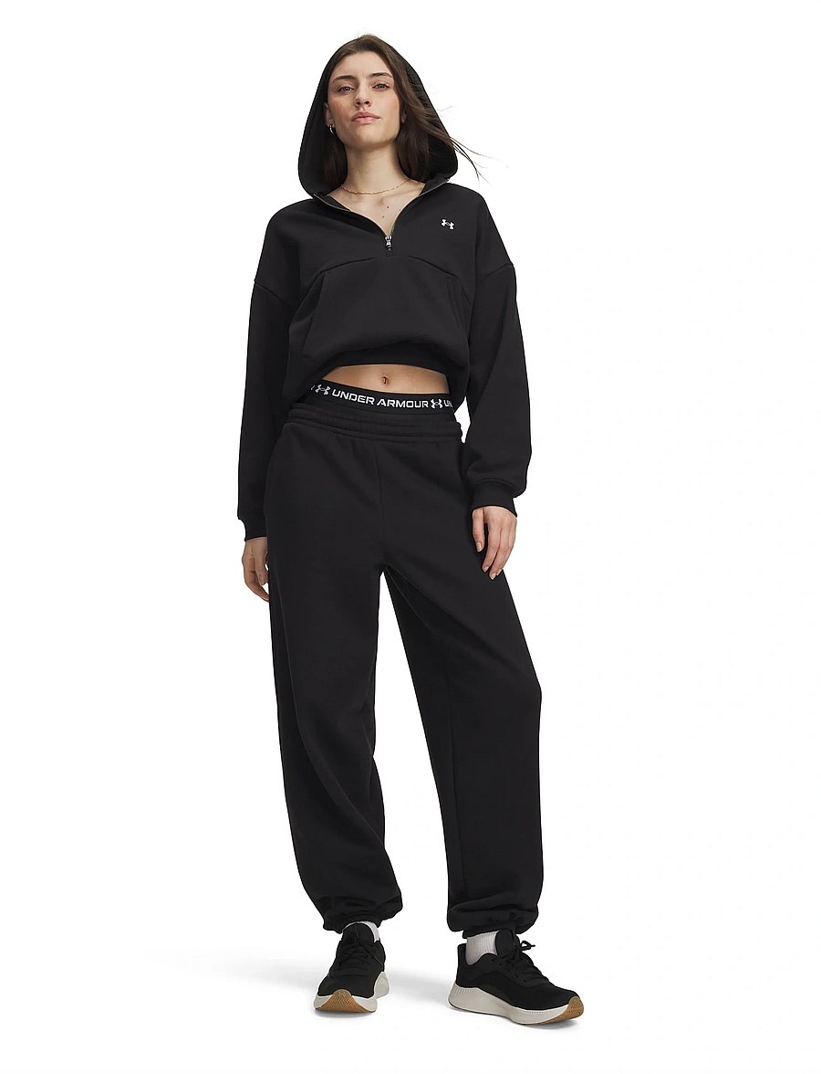 Under Armour - Icon Flc Gym Pant - joggingbukser - black - 4
