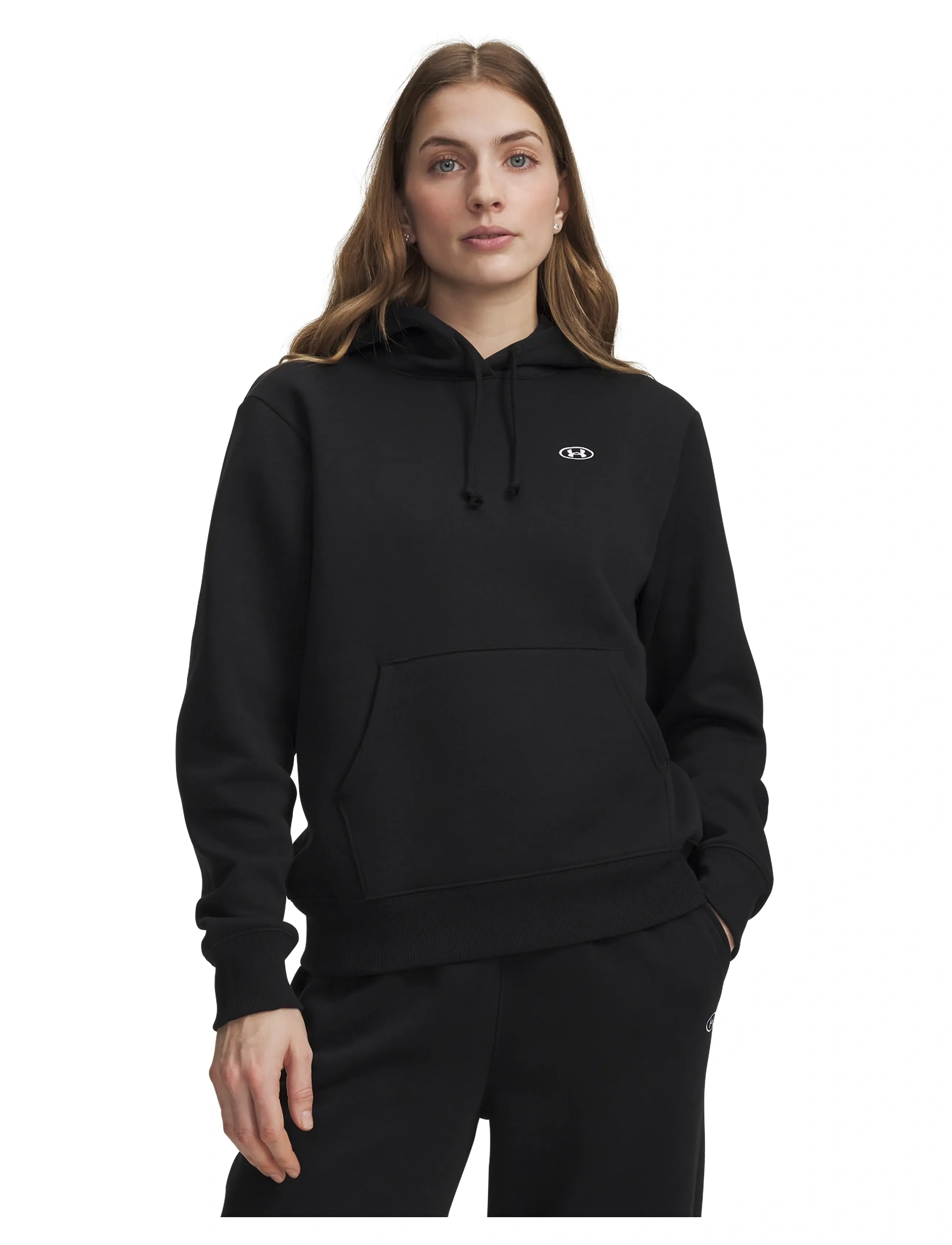 Under Armour Rival Flc Hoodie, L, Sport Sweatshirts & Hoodies, Schwarz - Frauen