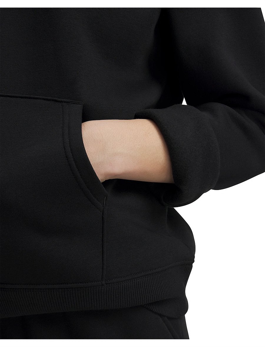 Under Armour - Rival Flc Hoodie - sweatshirts - black - 4